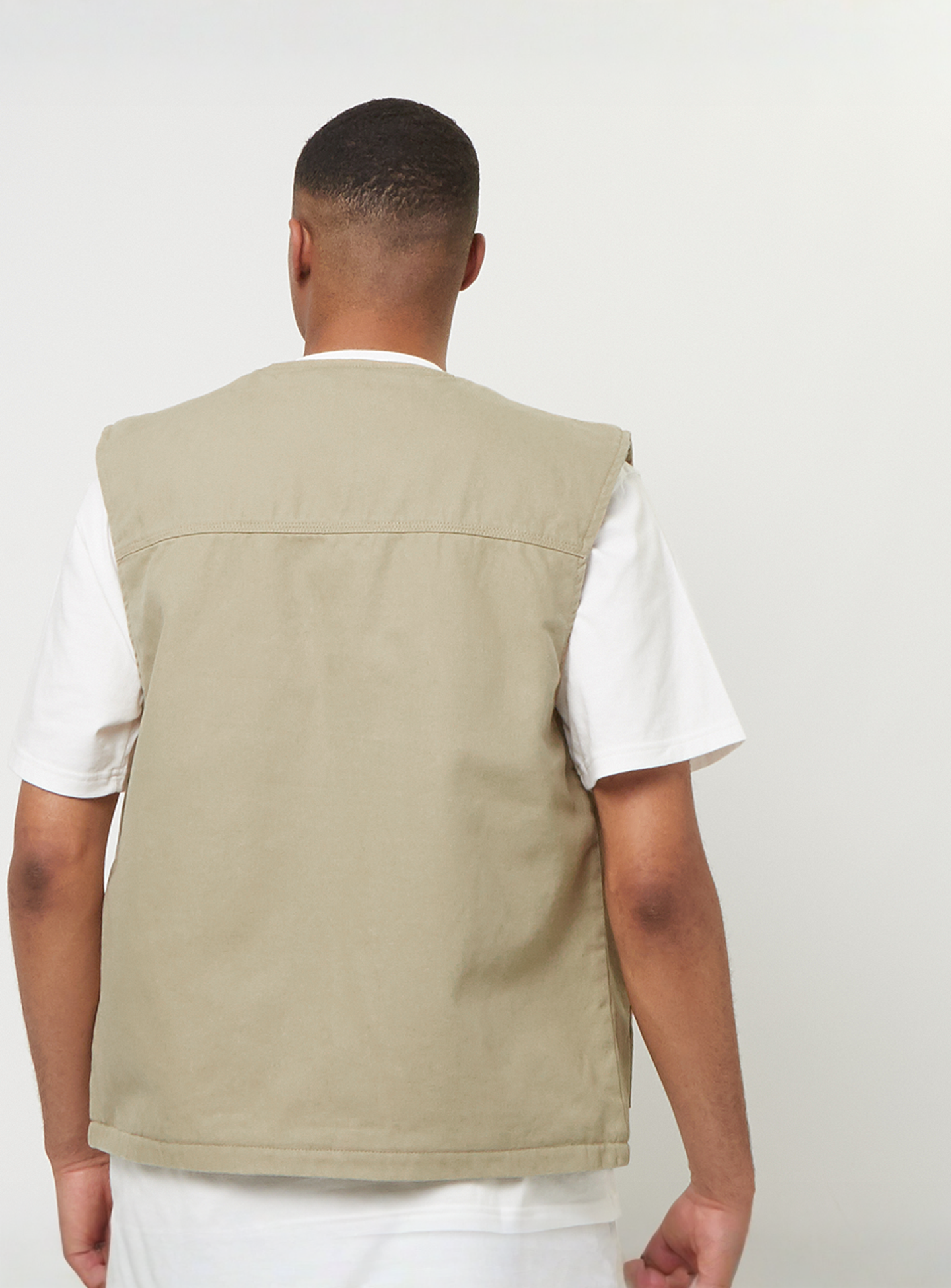 Dickies, Duck Canvas Summer Vest, beige, Image 2 of 4