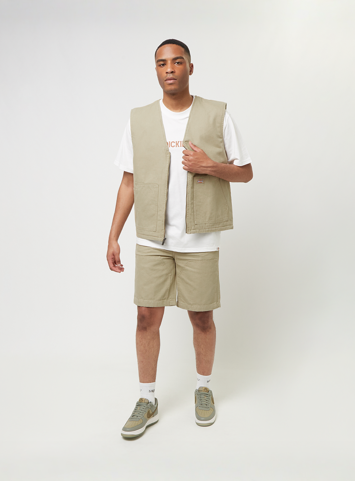 Dickies, Duck Canvas Summer Vest, beige, Image 4 of 4