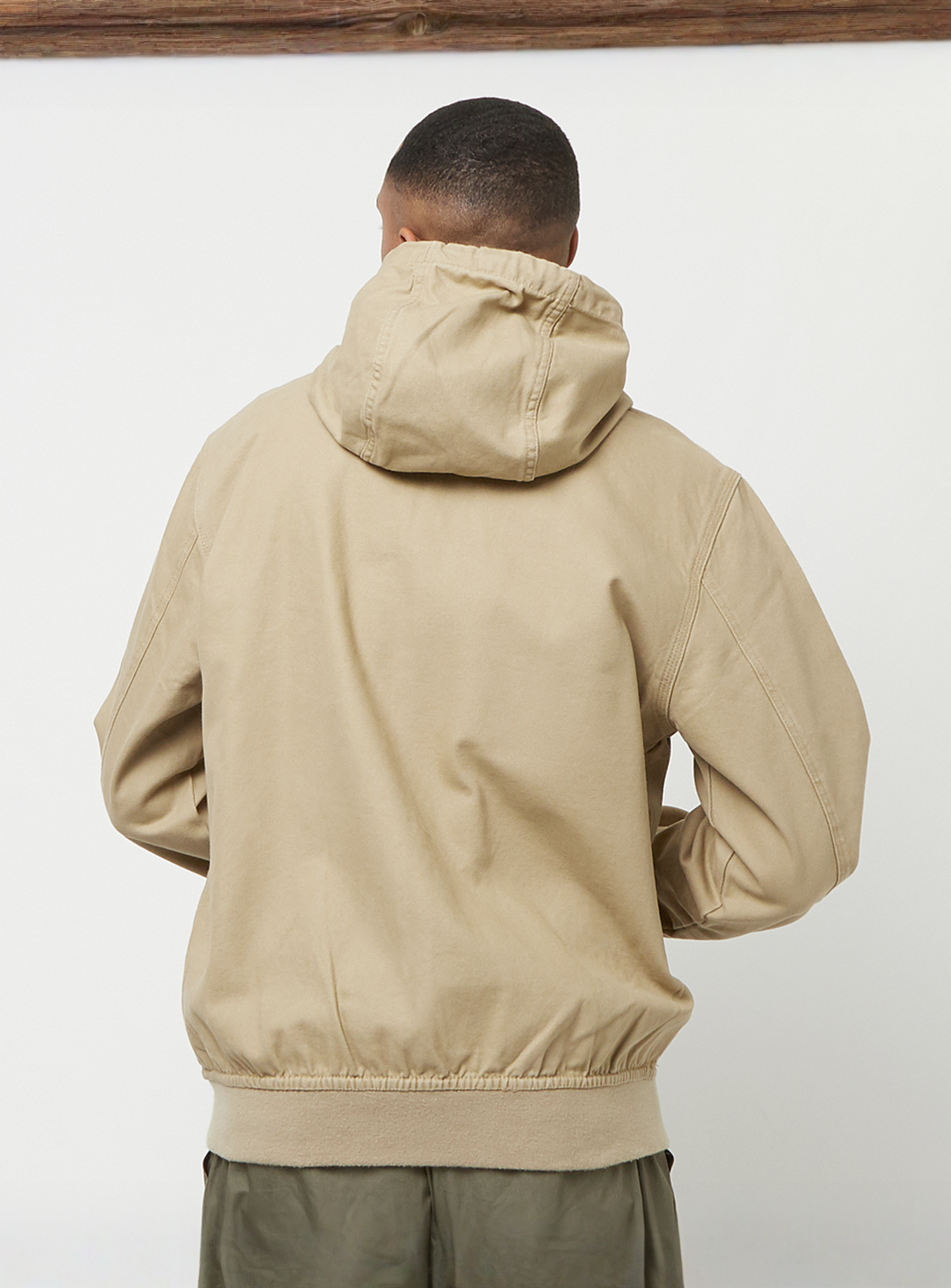 Dickies, Duck Canvas Hooded Unlined Jacket, beige, Image 2 of 4