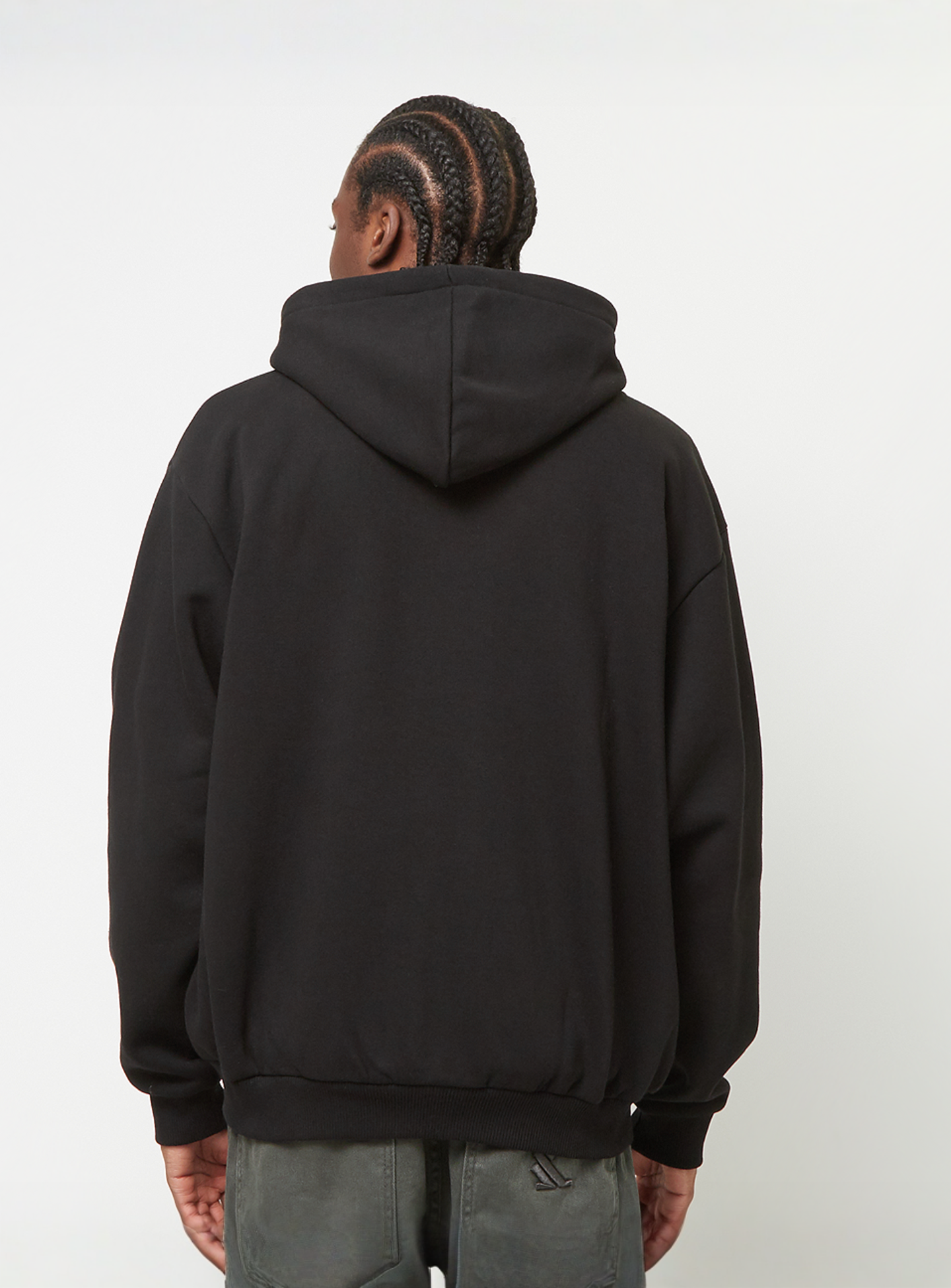 Karl Kani, Chest Signature Essential Oversized Zip Hoodie, black, Image 2 of 4