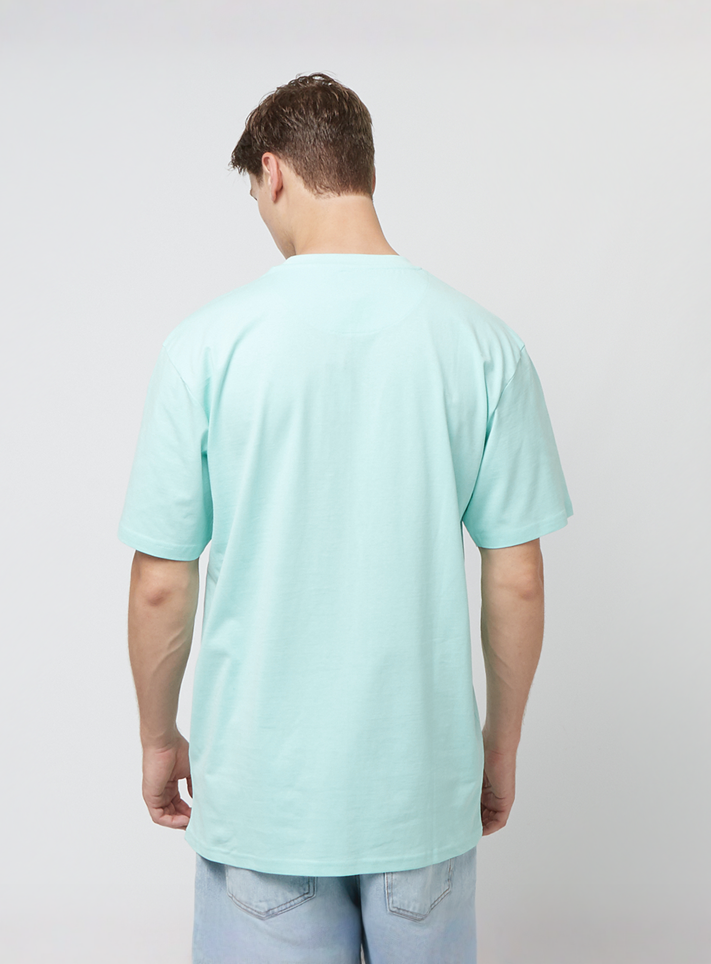 Karl Kani, Small Signature Essential Tee, turquoise, Image 2 of 4
