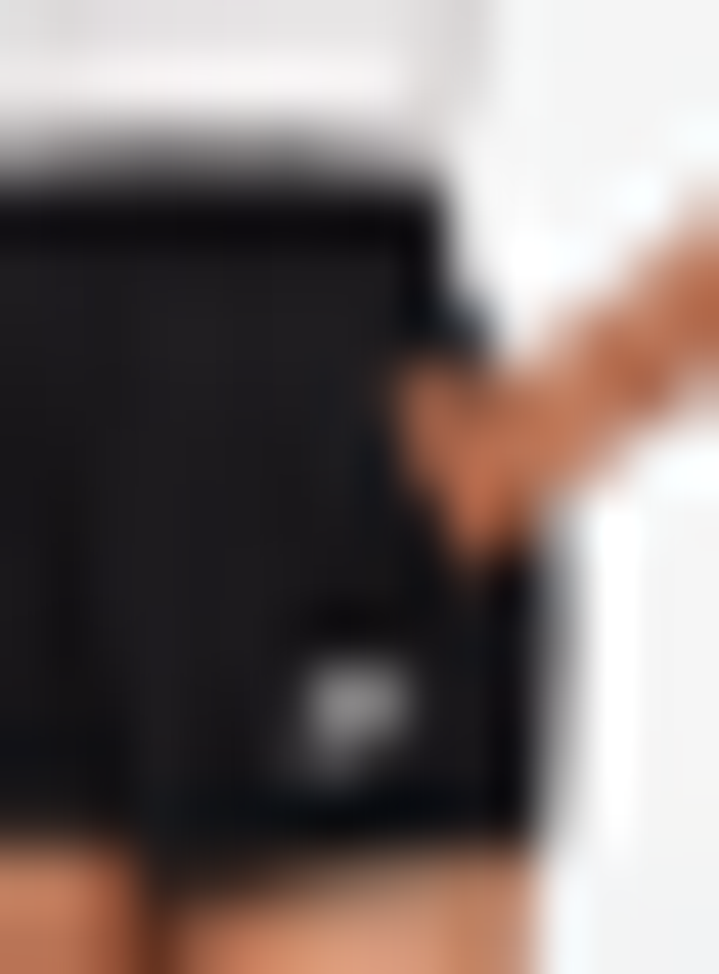 Nike, Sportswear Club Fleece French-Terry-Shorts, black, Image 6 of 7