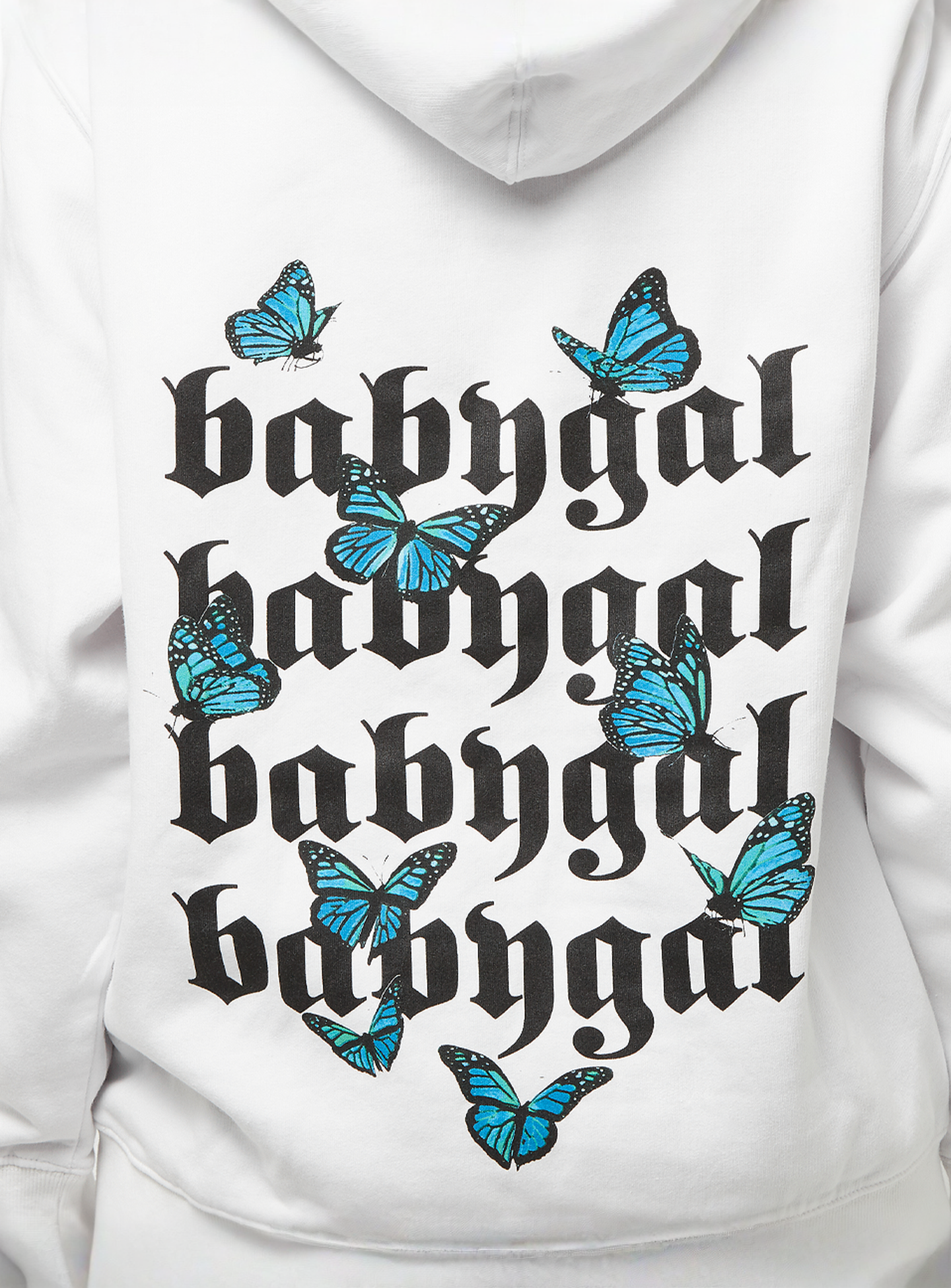 Miss Tee, Babygal Hoody, white, Image 4 of 5
