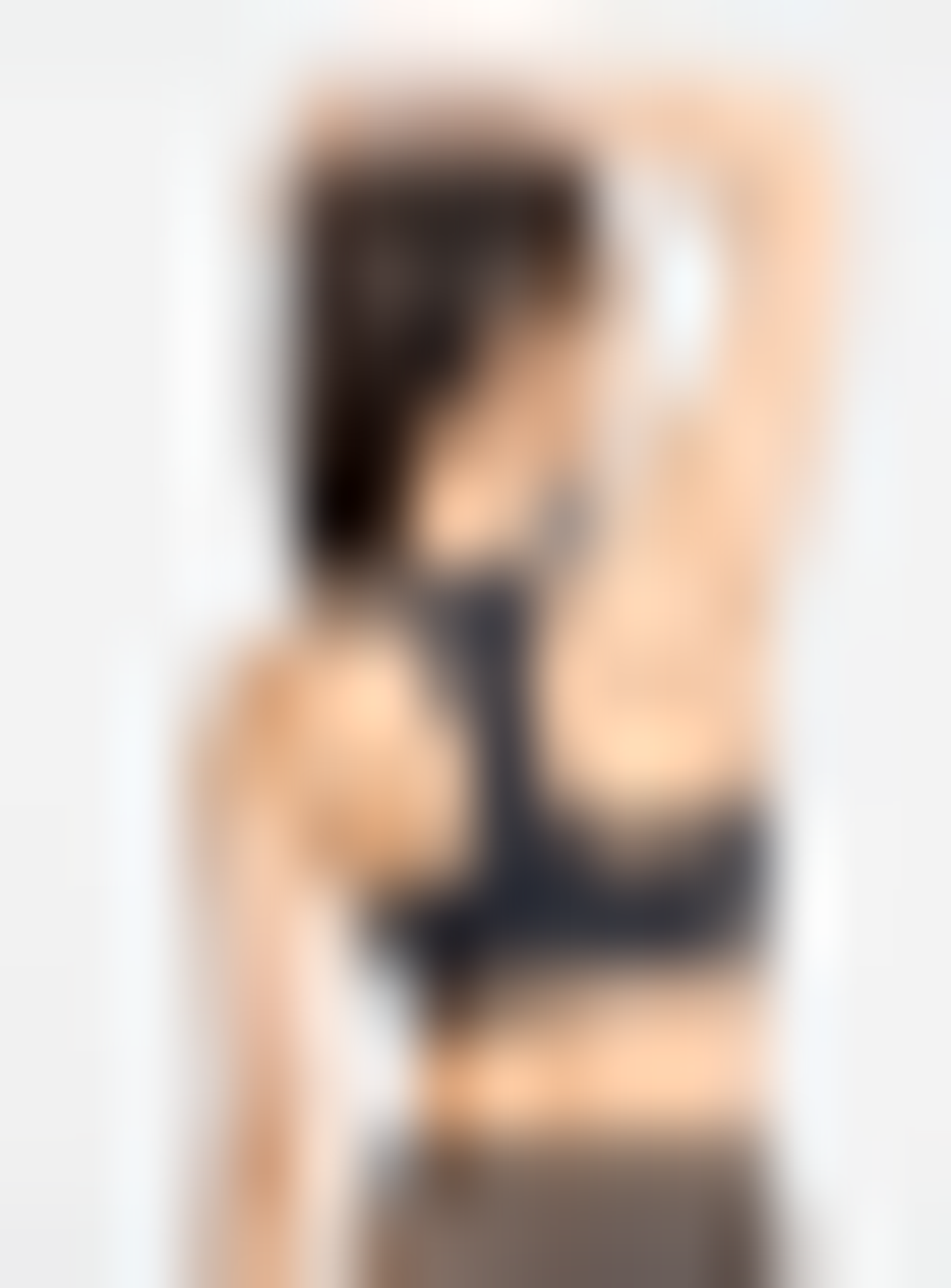 Nike, Swoosh Medium Support Padded Sports Bra, black, Image 2 of 6