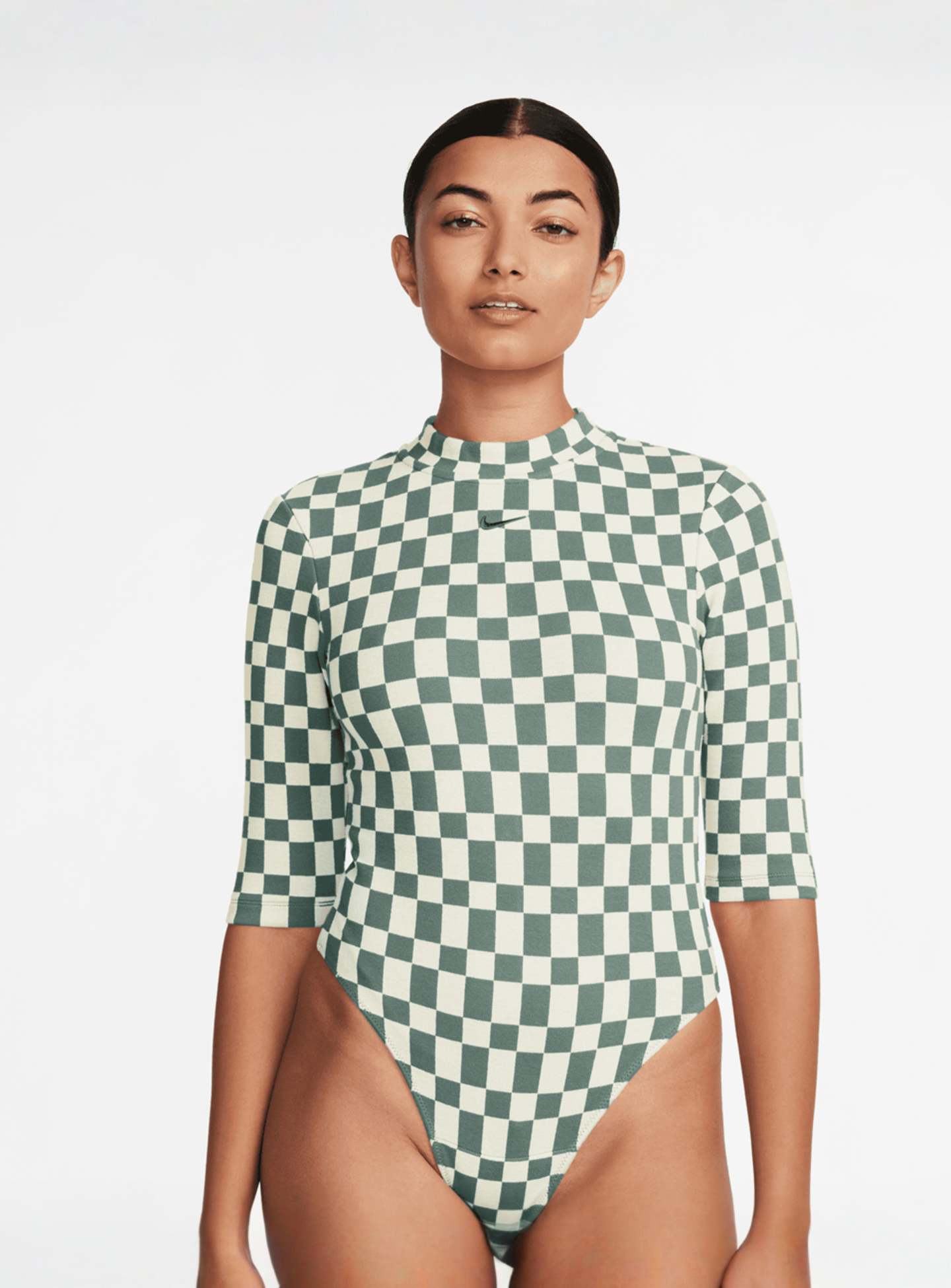 Nike, Sportswear Collection Jacquard-Bodysuit, green, Image 1 of 3