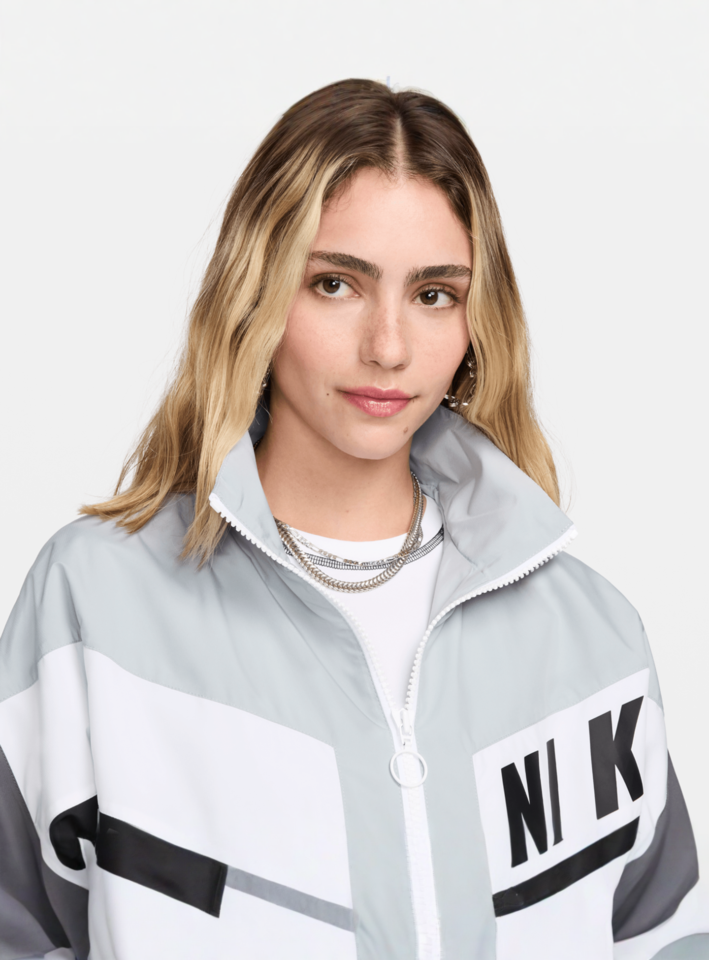 Nike, Sportswear Woven Jacket, grey, Image 3 of 7