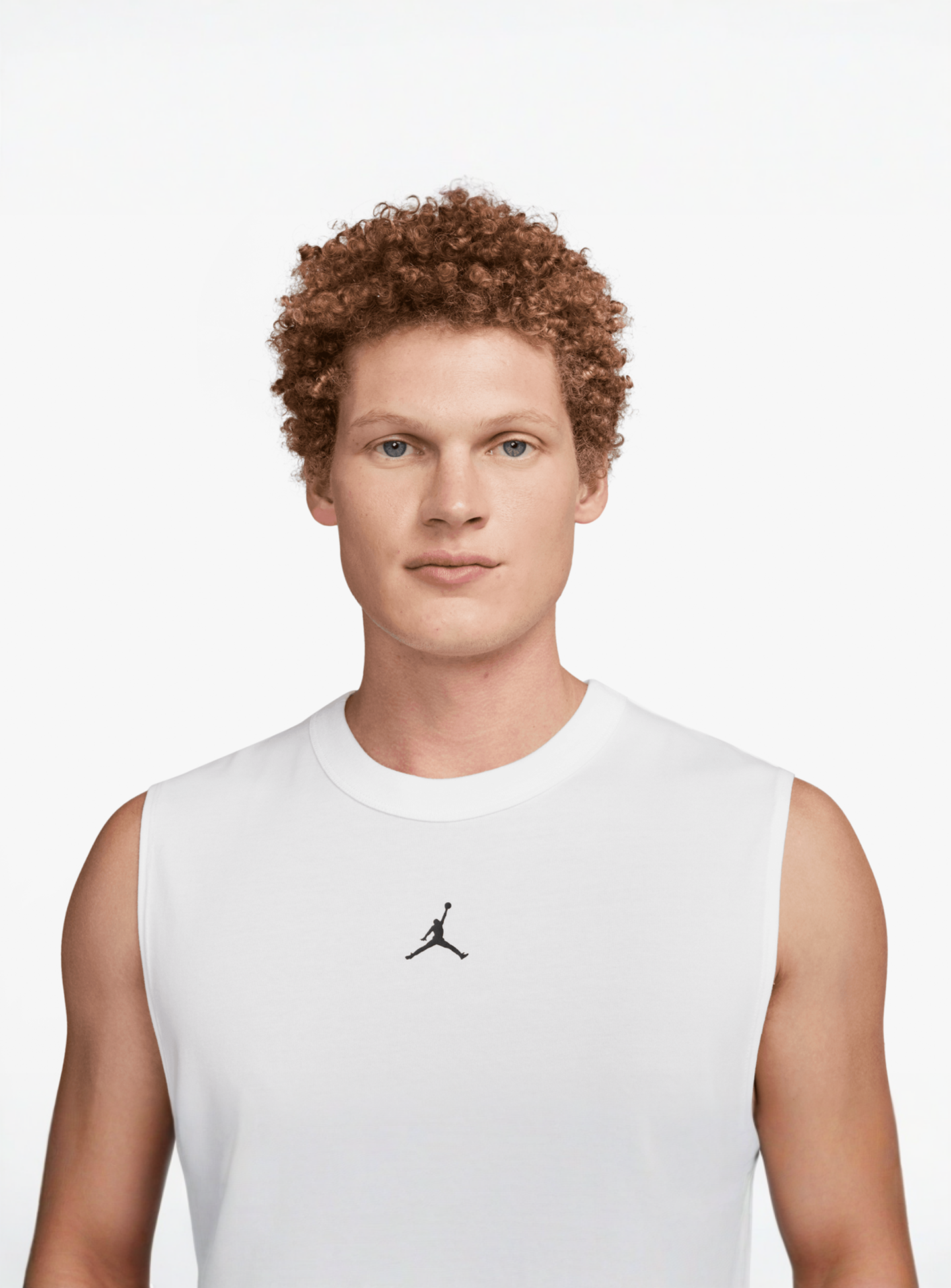 Jordan, Dri-Fit Sport Sleeveless Top, white, Image 3 of 3