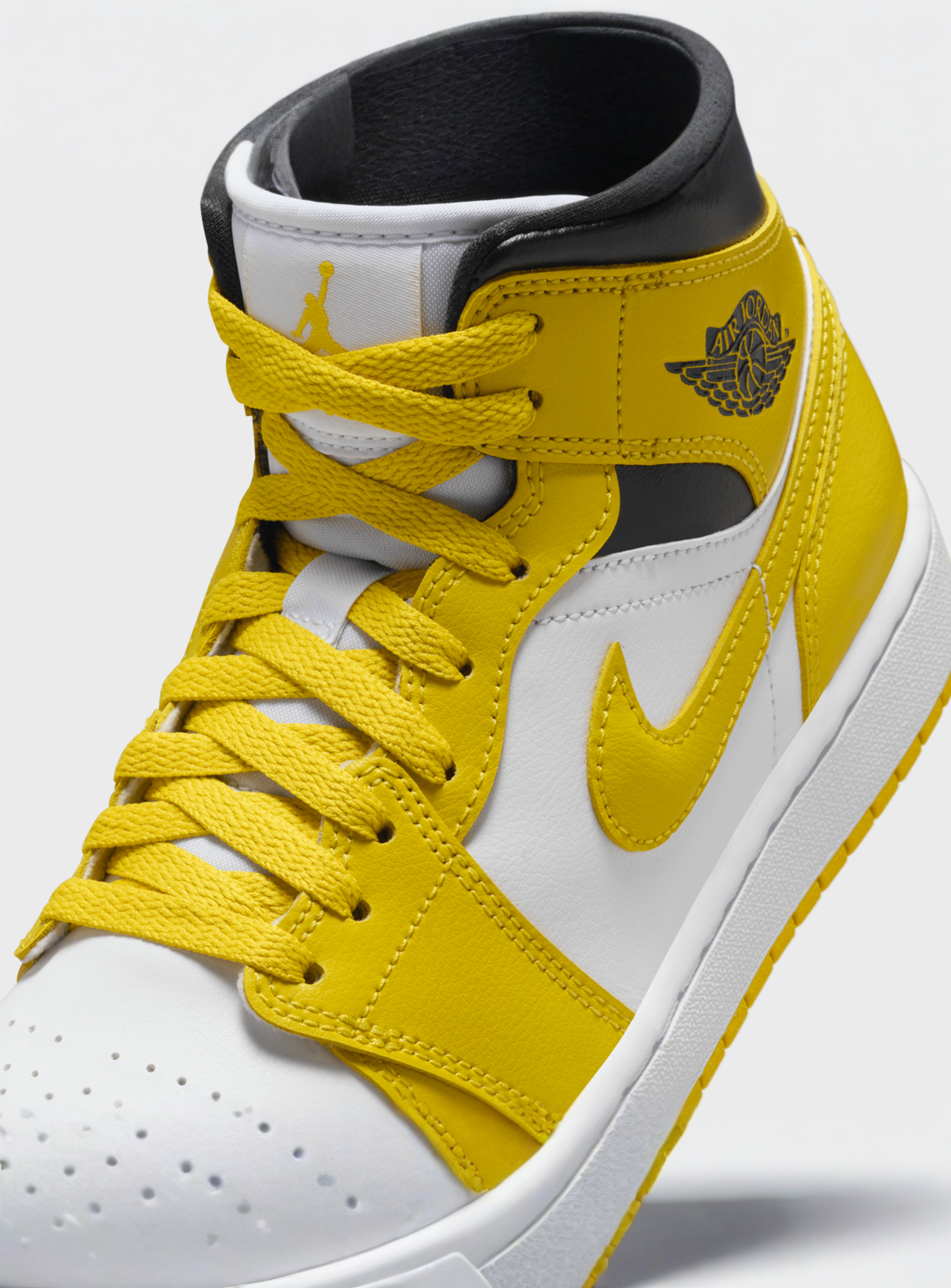 Jordan, Air Jordan 1 Mid, yellow, Image 7 of 8