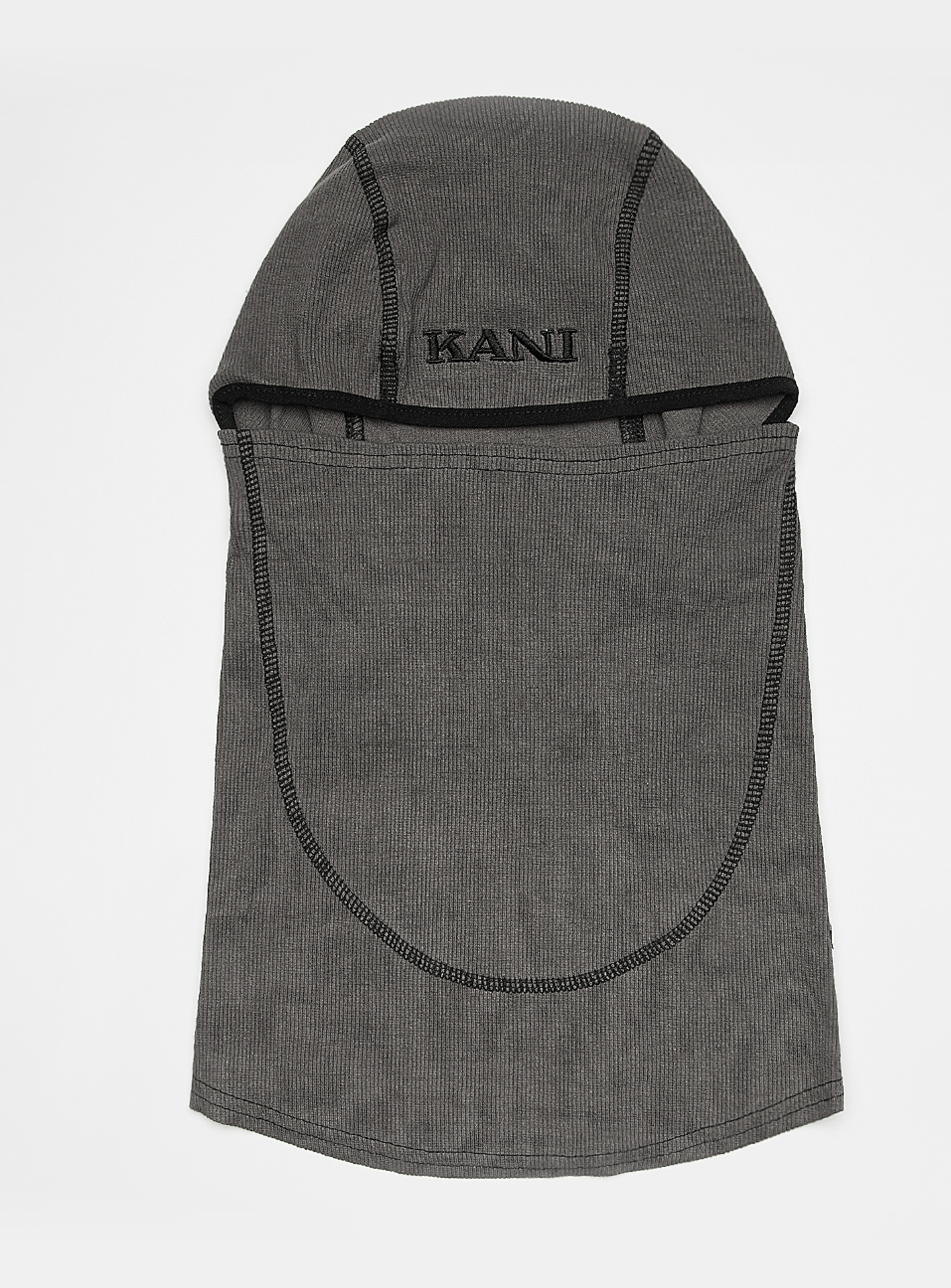 Karl Kani, Retro Rib Balaclava, grey, Image 1 of 4