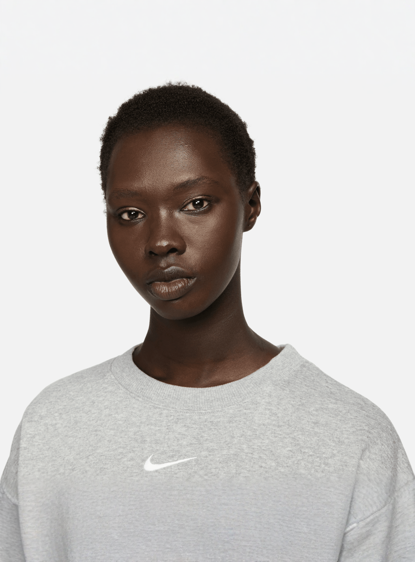 Nike, Sportswear Phoenix Fleece Oversized Hoodie, grey, Image 3 of 4