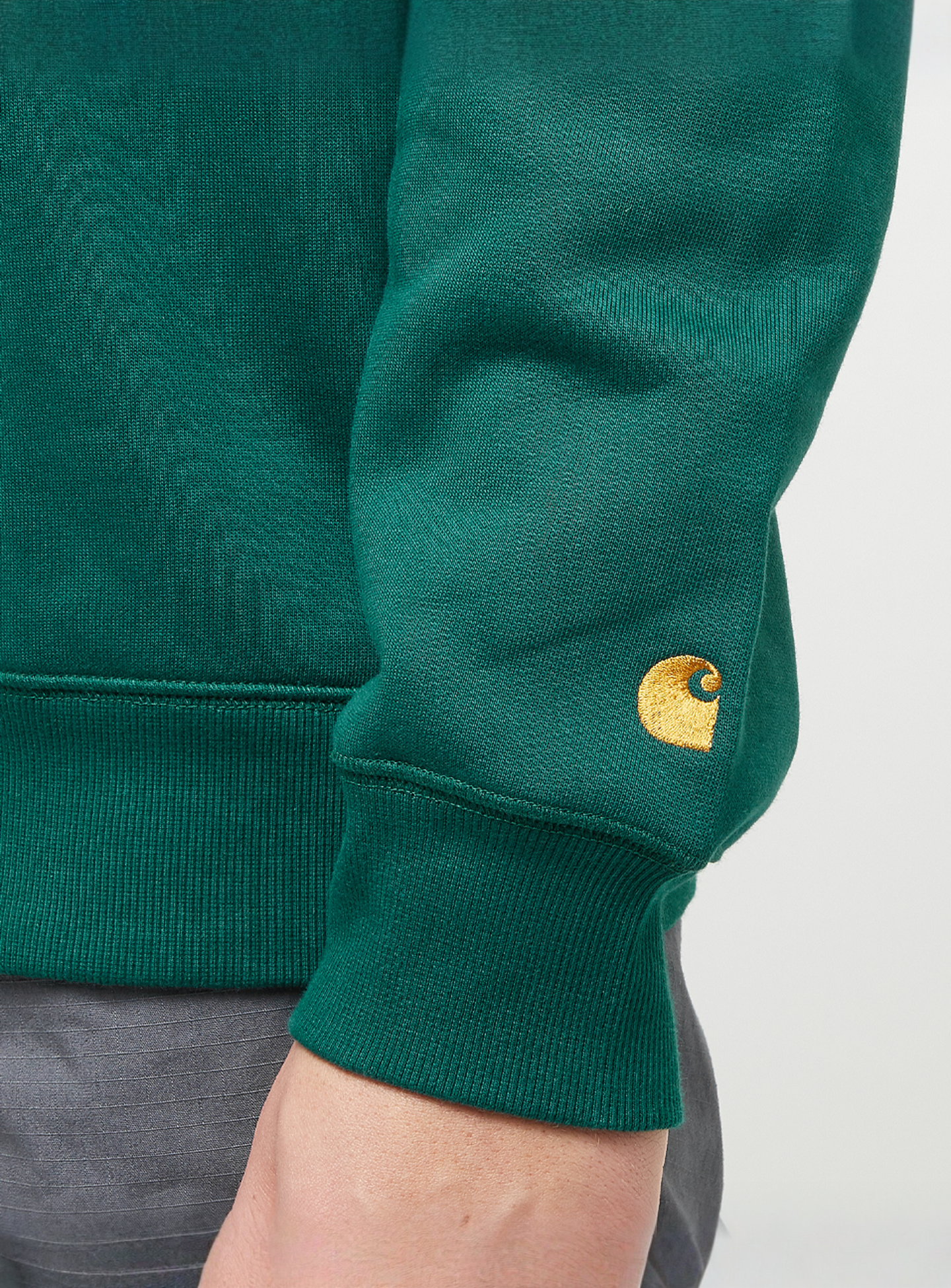 Carhartt WIP, Chase Sweatshirt, green, Image 3 of 4