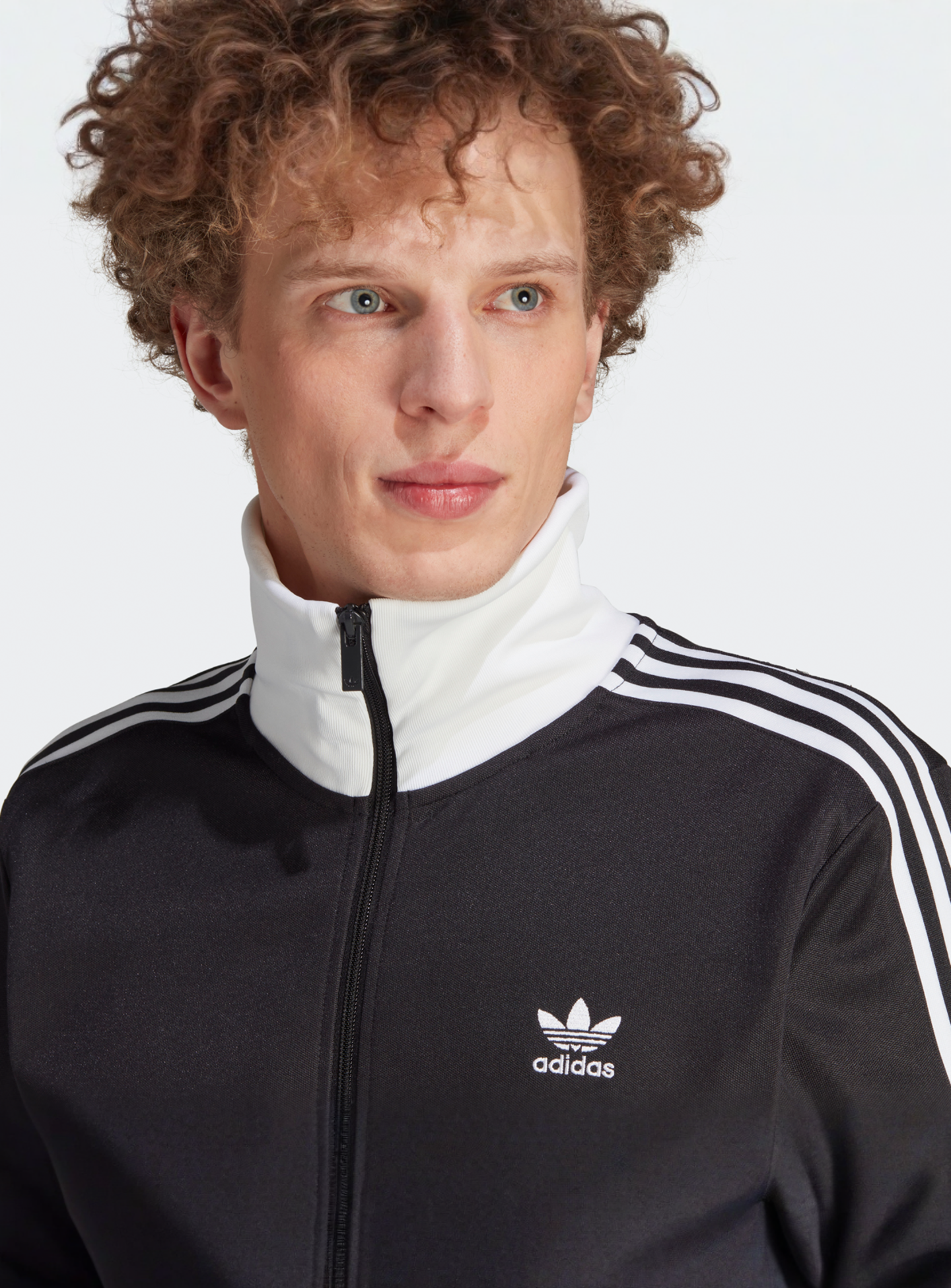 adidas Originals, adicolor Beckenbauer Trackjacket, black, Image 3 of 5