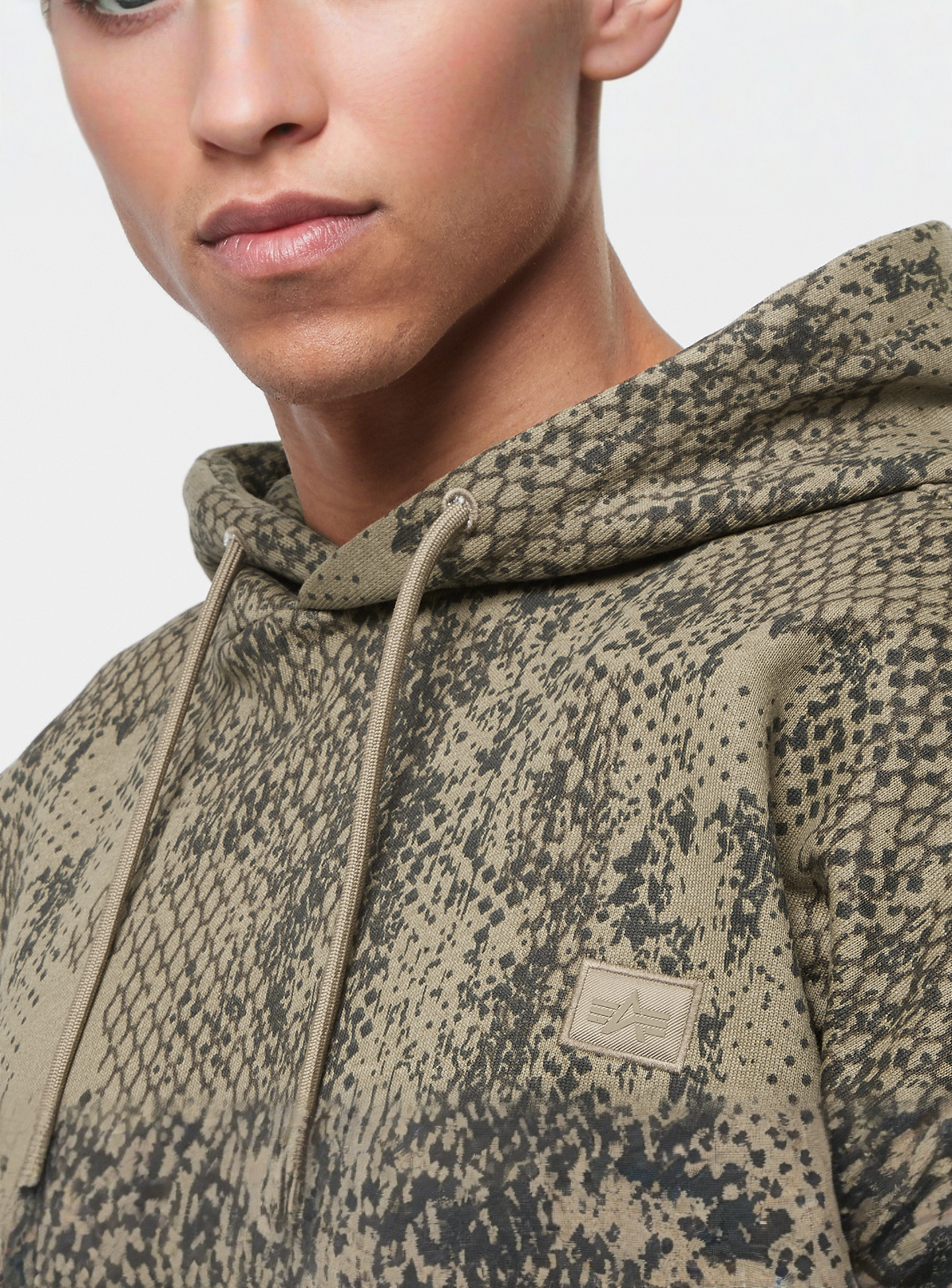 Alpha Industries, Essentials Relaxed Hoody Camo, camouflage, Image 3 of 5