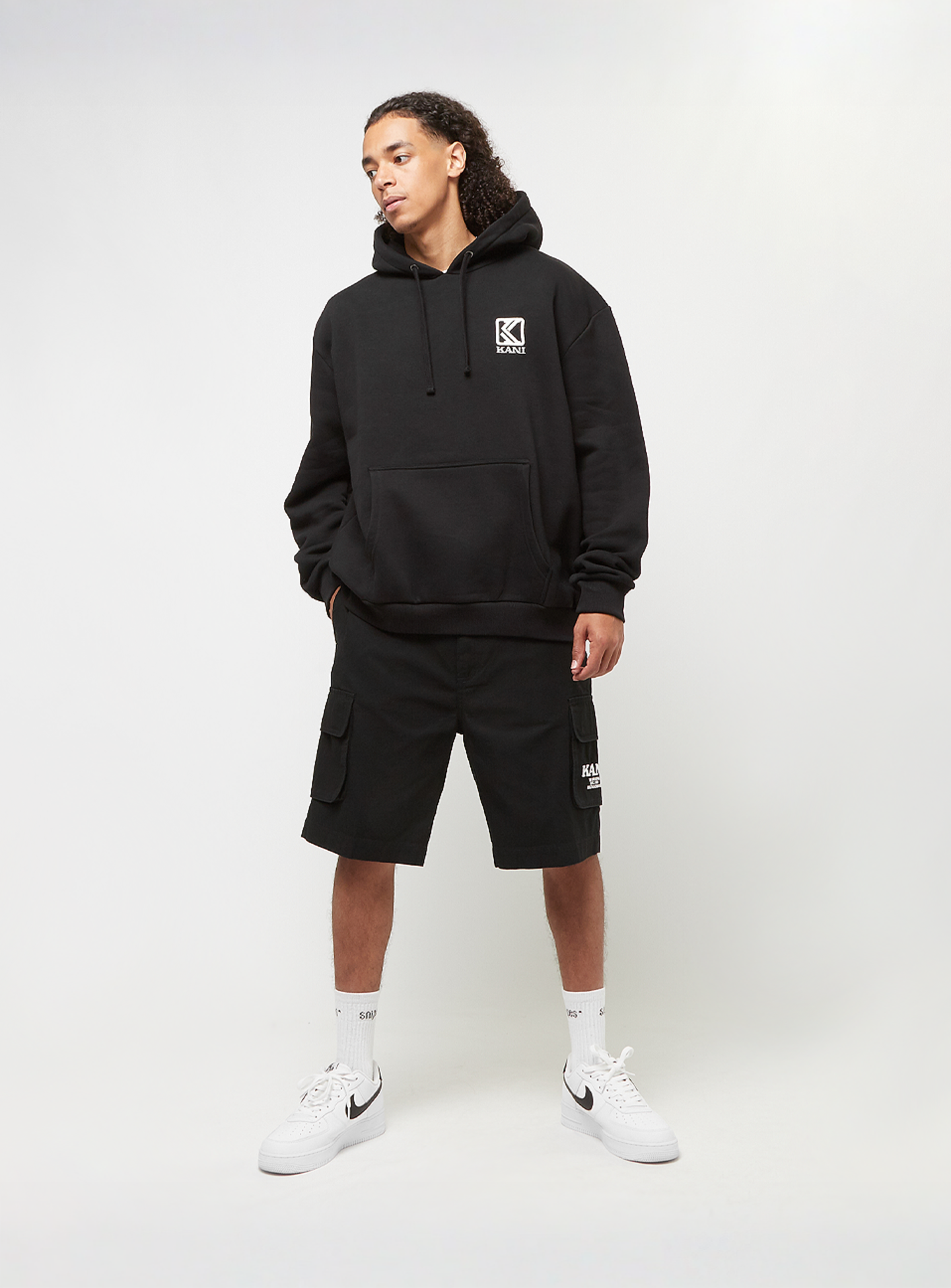 Karl Kani, OG2 Essential Hoodie, black, Image 4 of 4