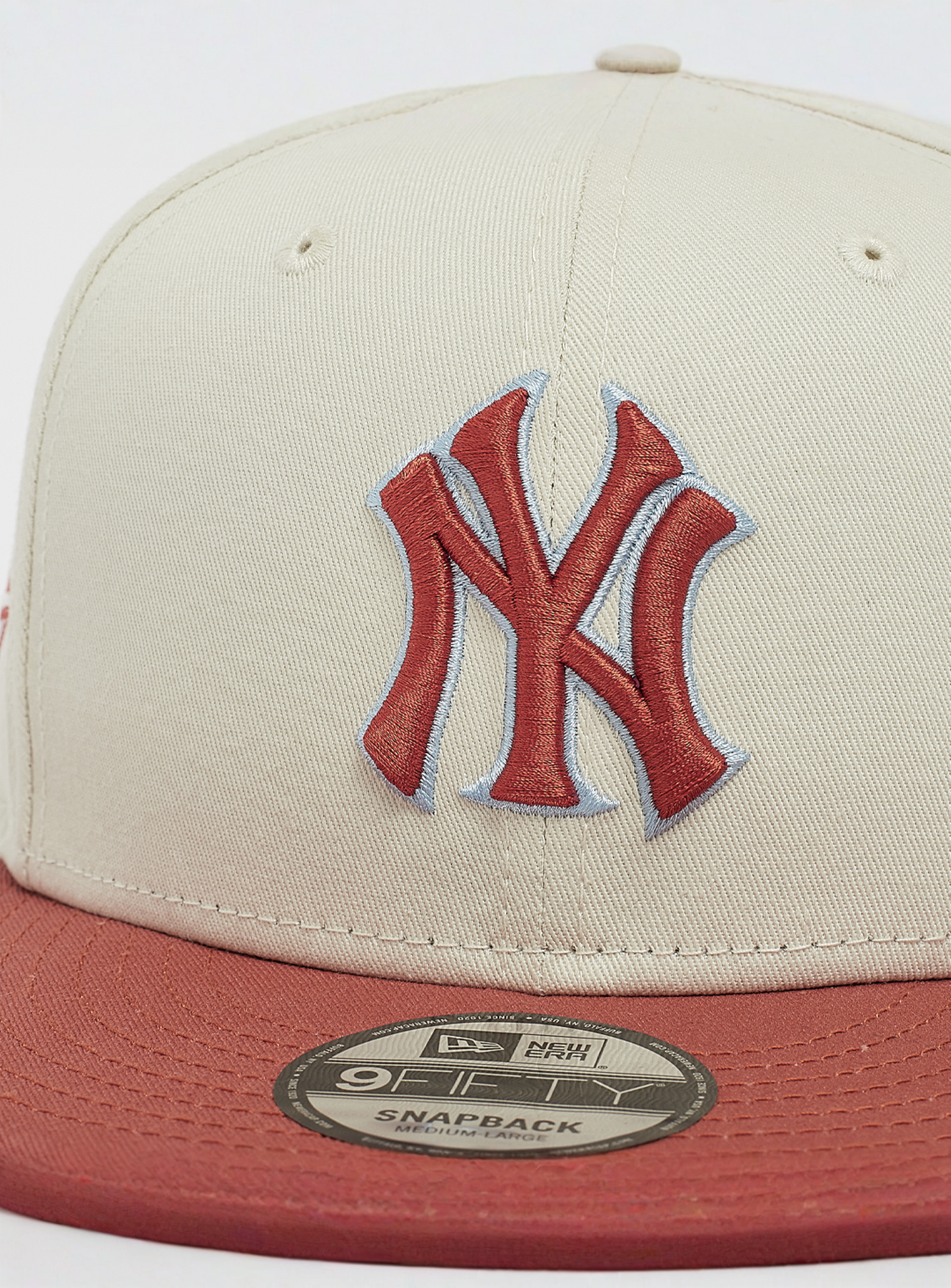 New Era, 9Fifty Patch MLB New York Yankees, beige, Image 5 of 5