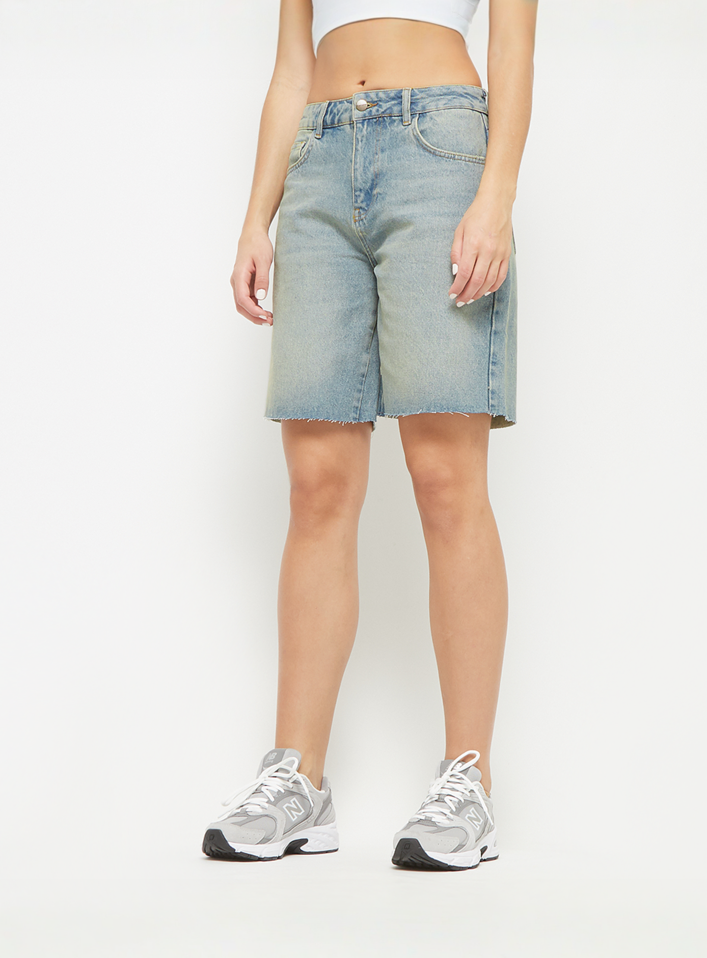 2Y STUDIOS, Tima Jorts, blue, Image 1 of 5