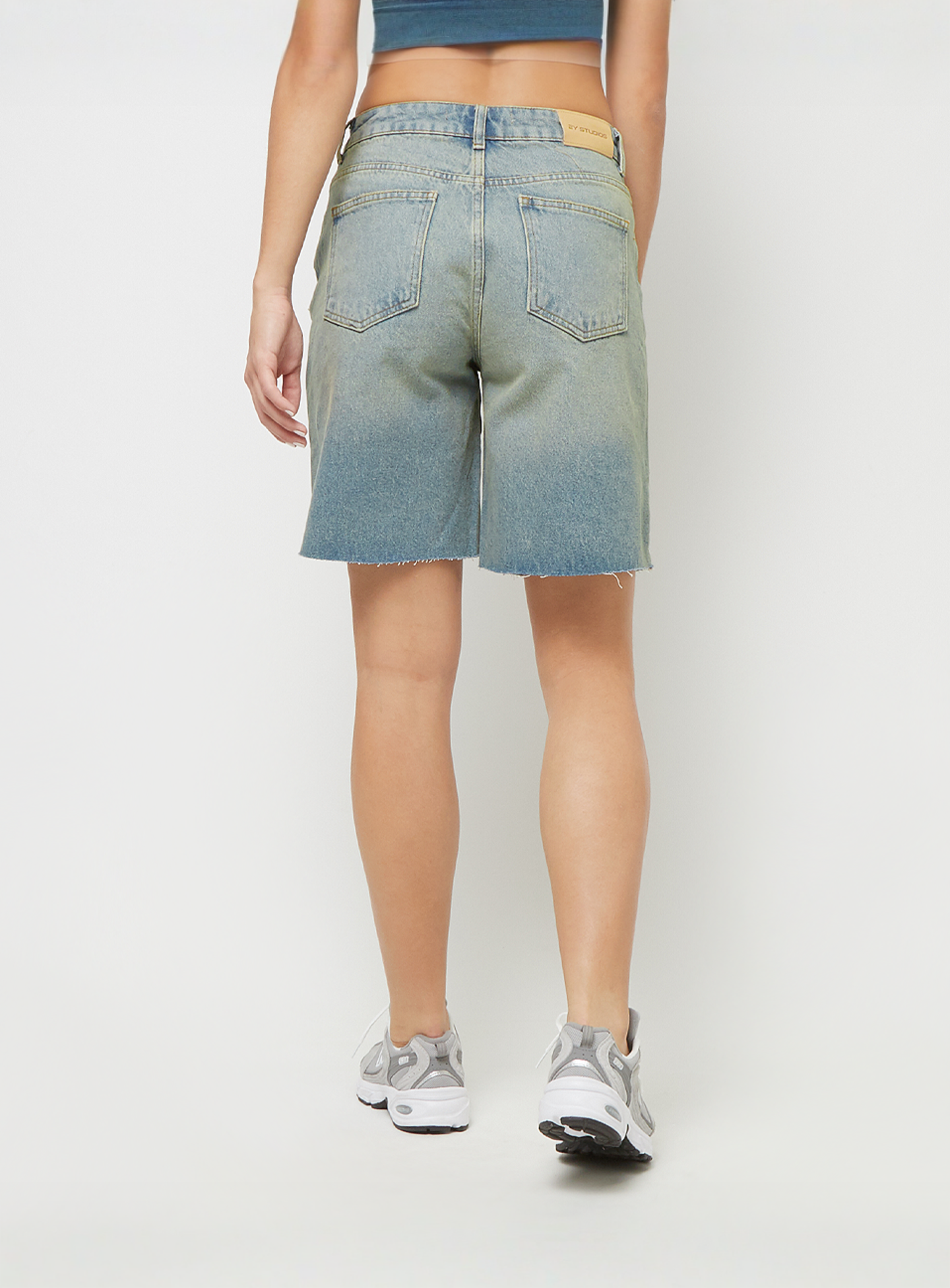 2Y STUDIOS, Tima Jorts, blue, Image 2 of 5
