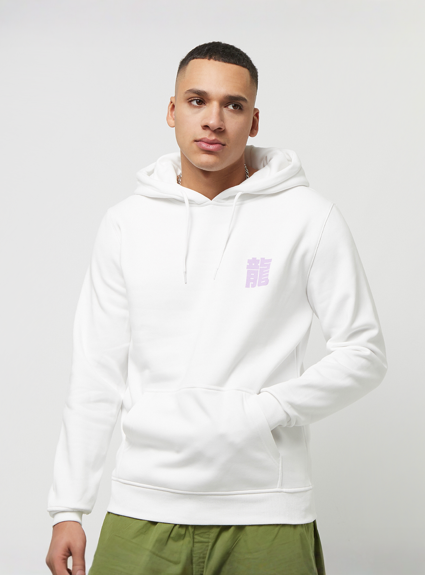 Mister Tee, Glory Dragon V2 Hoody, white, Image 2 of 5
