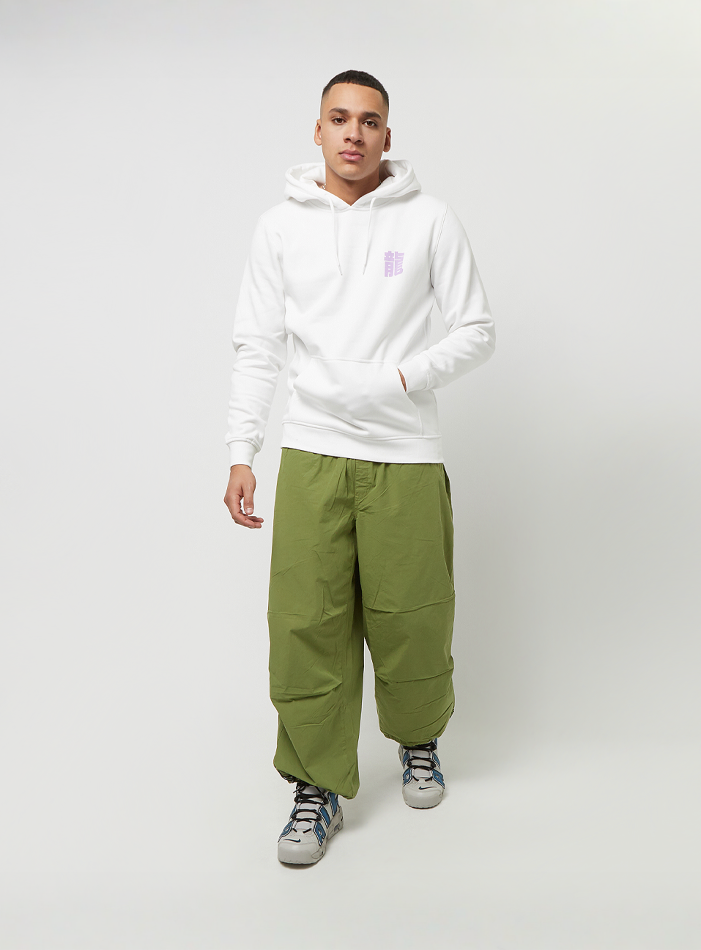 Mister Tee, Glory Dragon V2 Hoody, white, Image 5 of 5