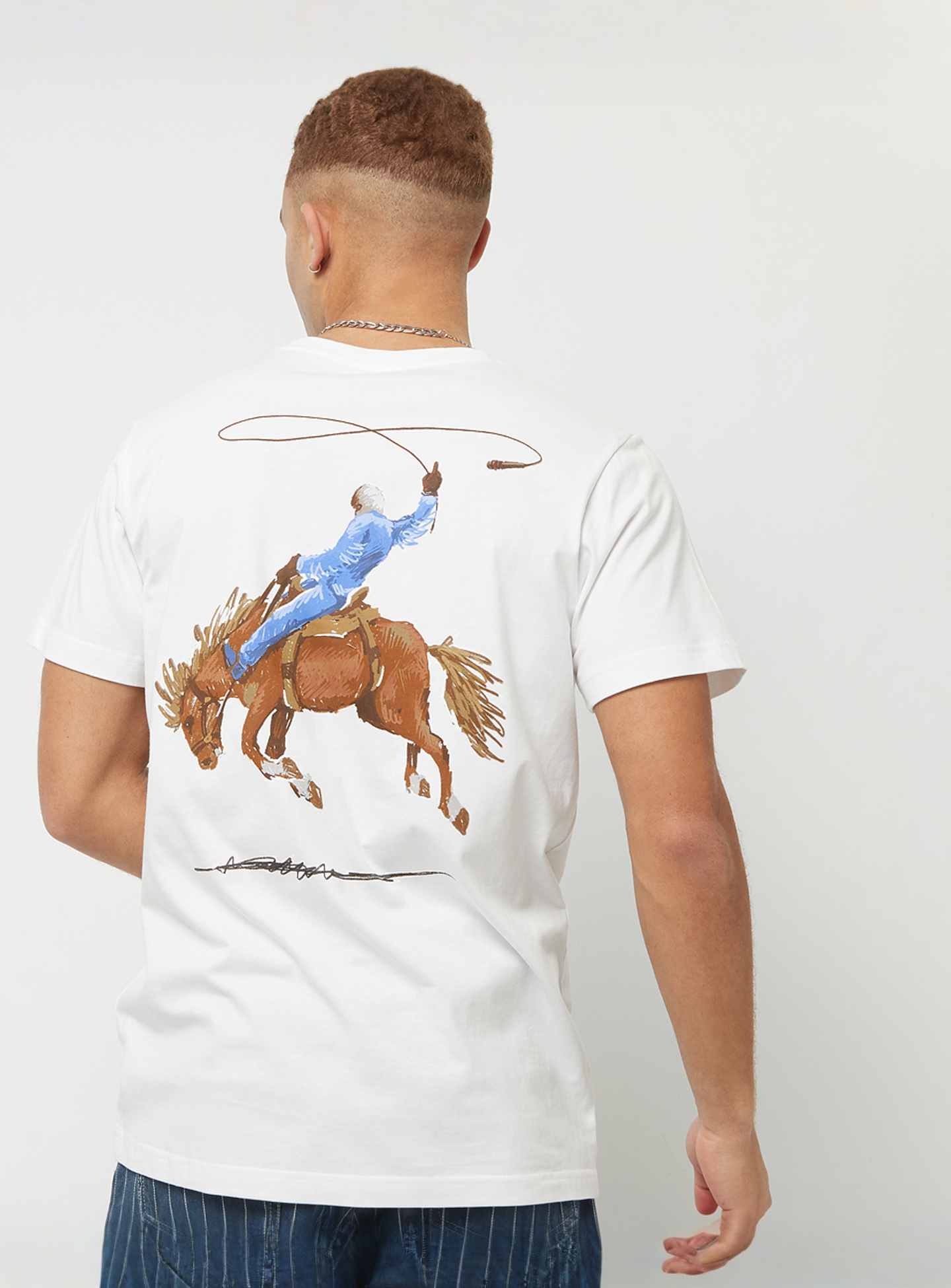 Mister Tee, Live In The Moment Tee, white, Image 1 of 5