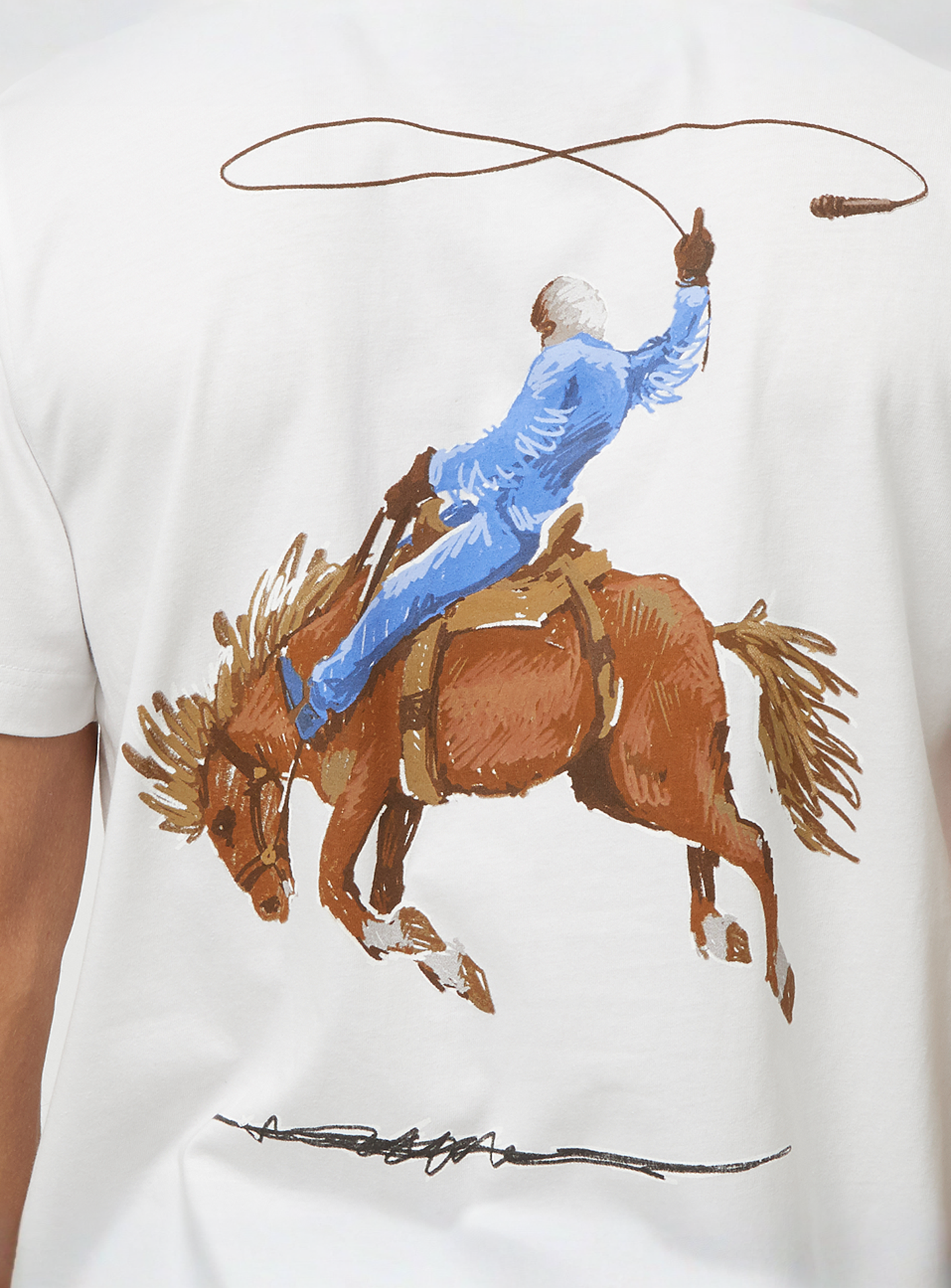 Mister Tee, Live In The Moment Tee, white, Image 4 of 5