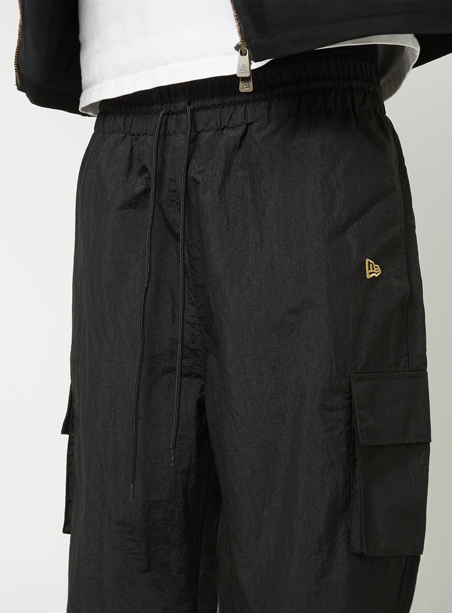New Era, Woven Trackpant, black, Image 3 of 4