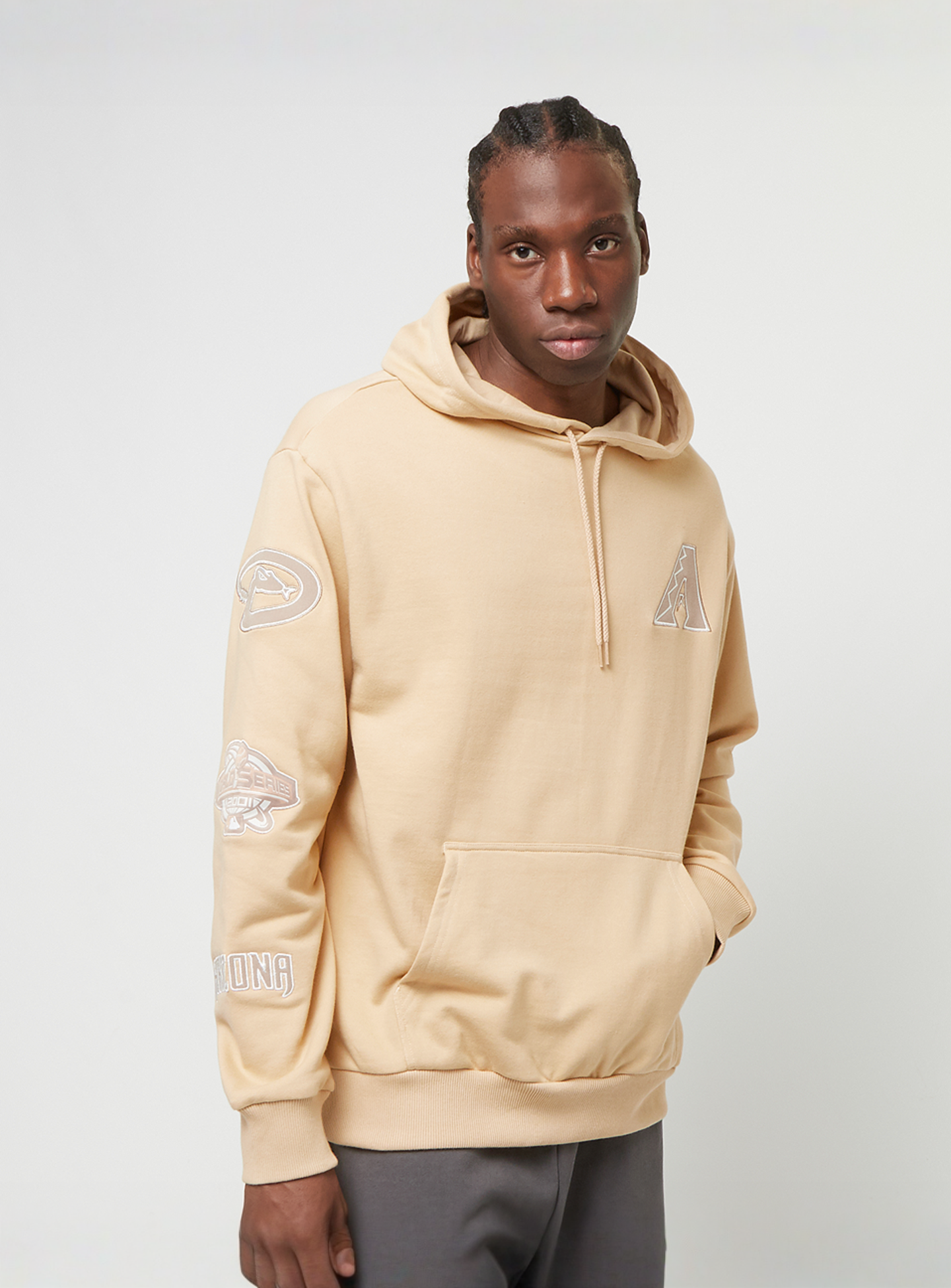 New Era, MLB World Series Oversized Hoody Arizona Diamondbacks, beige, Image 1 of 7