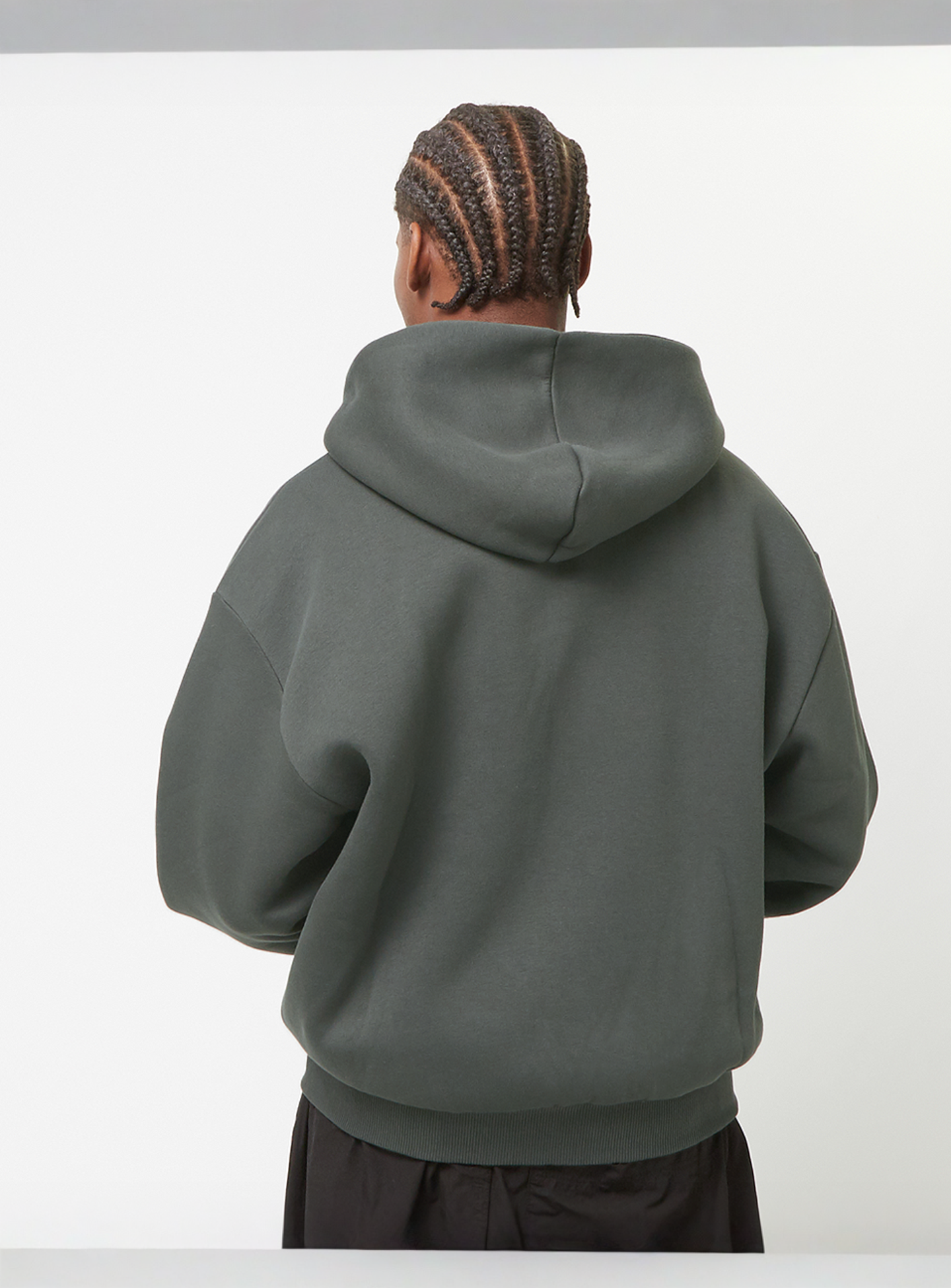 Karl Kani, Autograph Heavy Sweat OS Ziphoodie, grey, Image 2 of 4