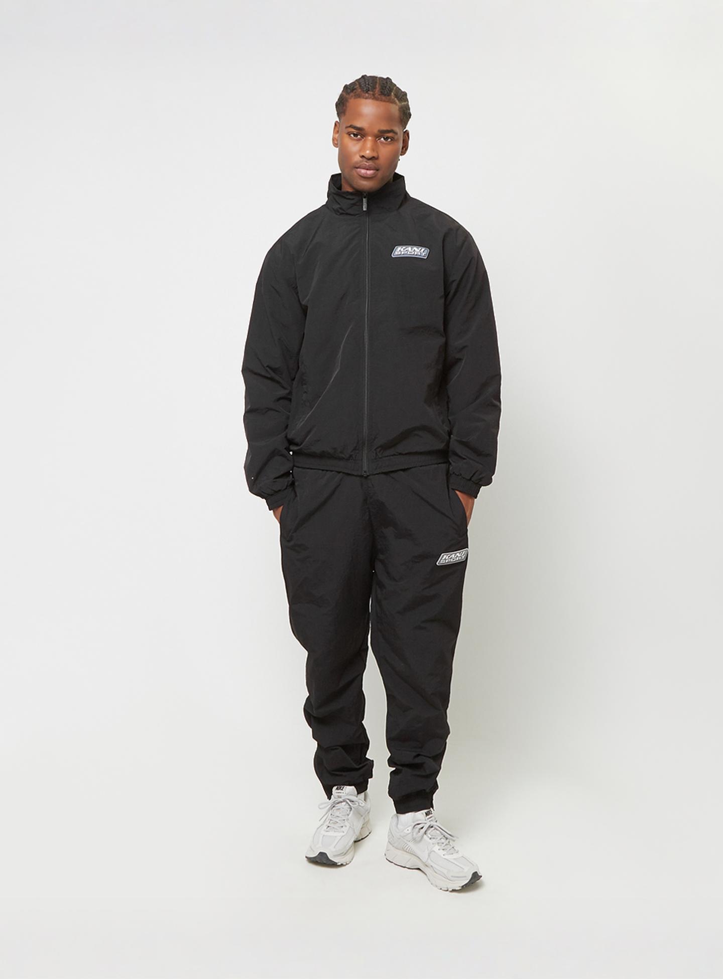 Karl Kani, Sport Patch Essential Trackjacket, black, Image 4 of 4