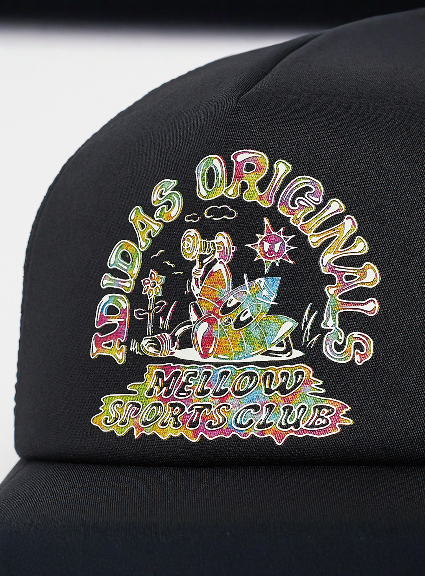 adidas Originals, Tie Dye Trucker, black, Image 4 of 4