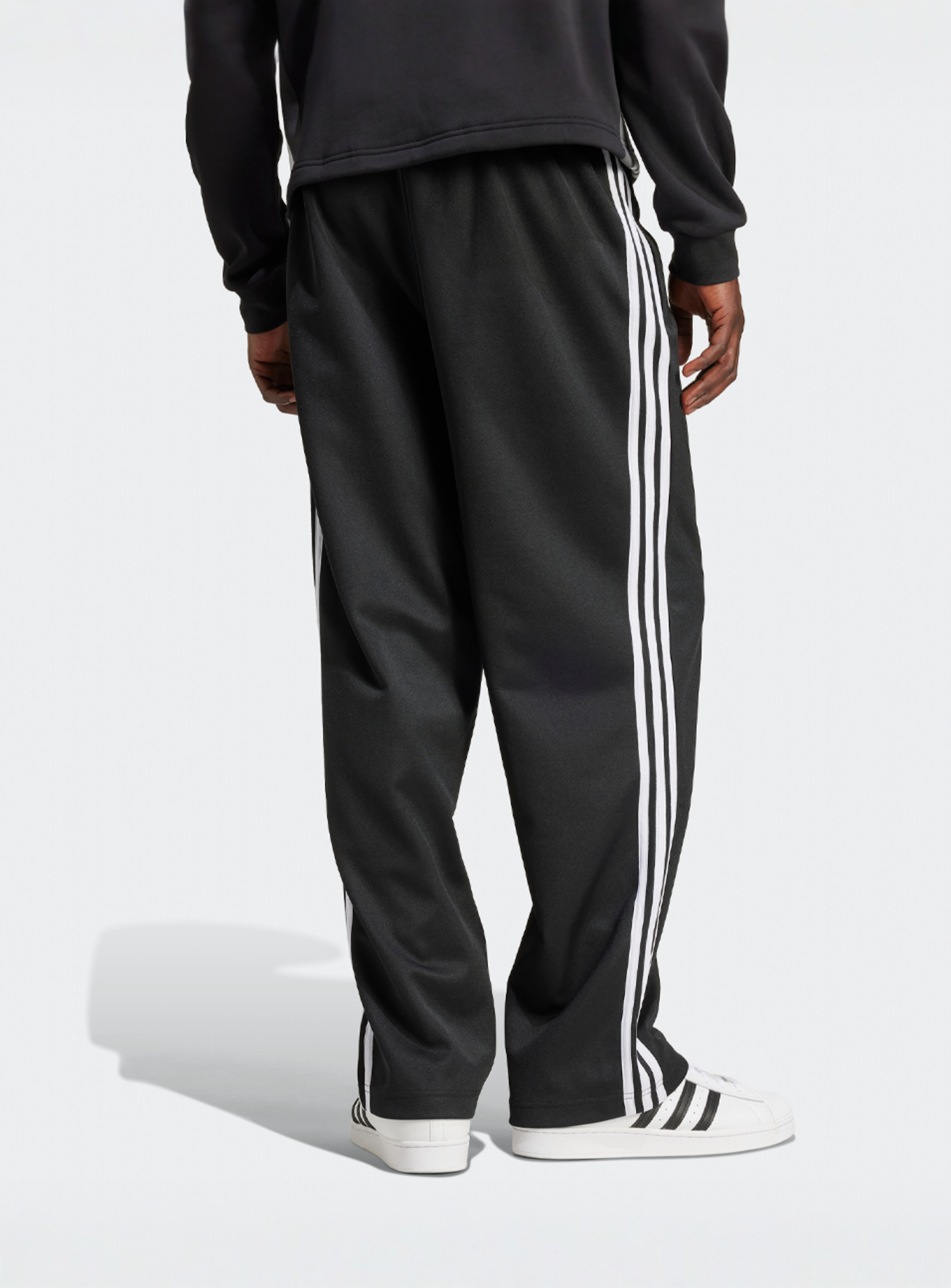 adidas Originals, Adicolor Baggy Fit Firebird Trackpant, black, Image 2 of 5