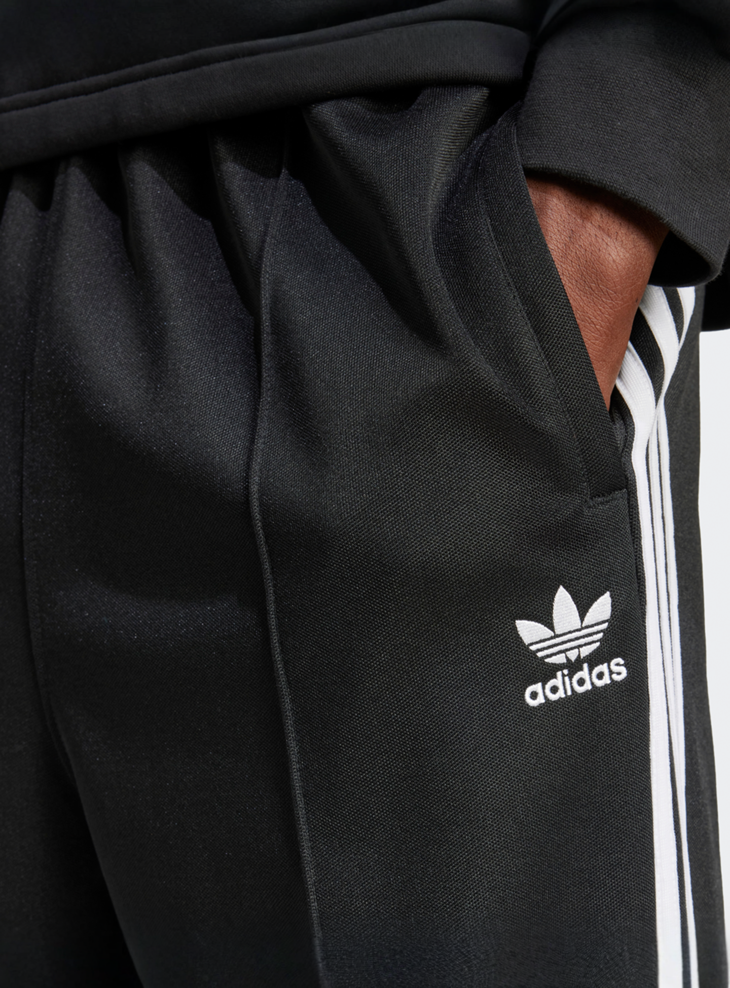 adidas Originals, Adicolor Baggy Fit Firebird Trackpant, black, Image 3 of 5