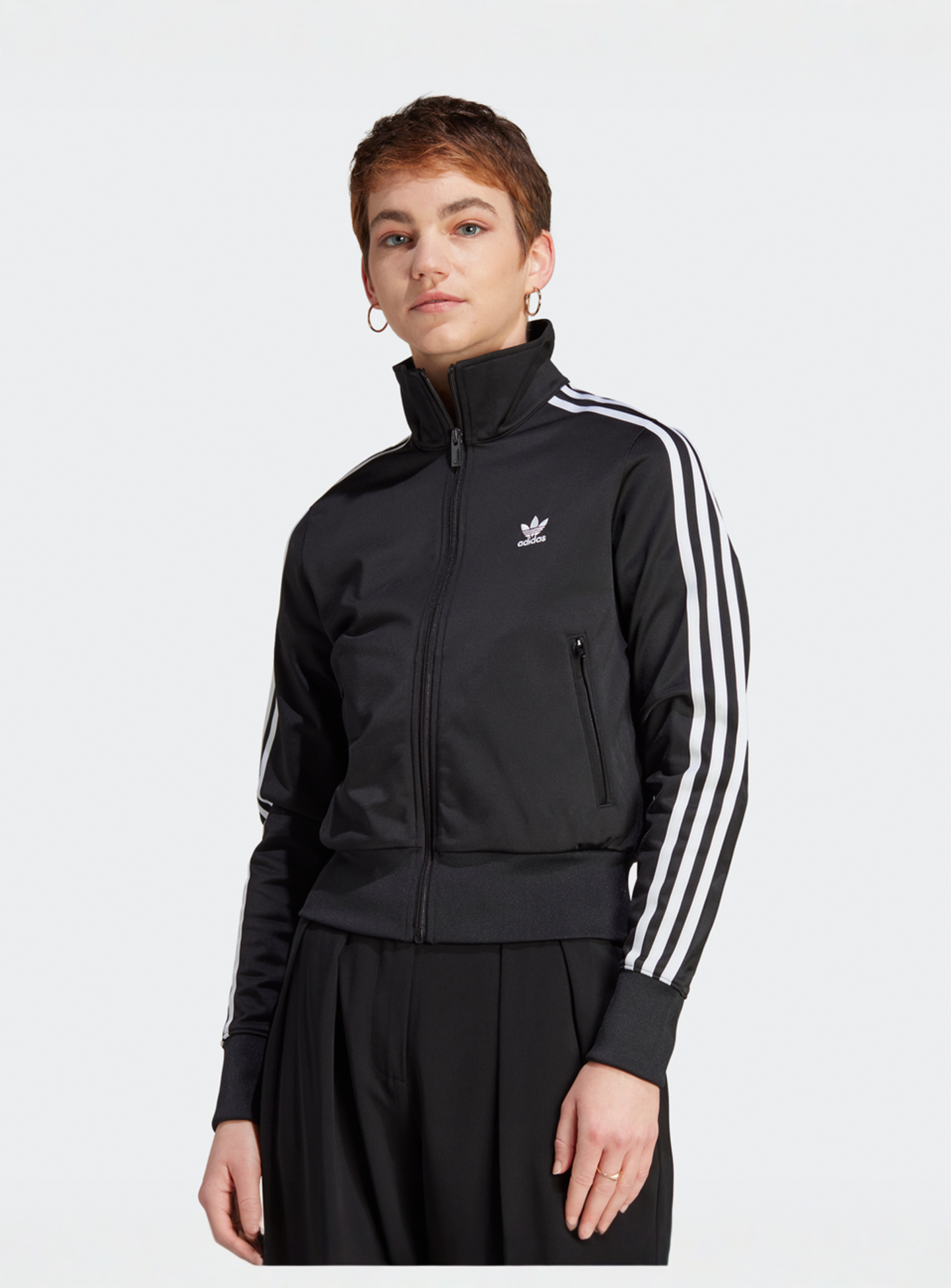 adidas Originals, adicolor Firebird Track Jacket, black, Image 1 of 5