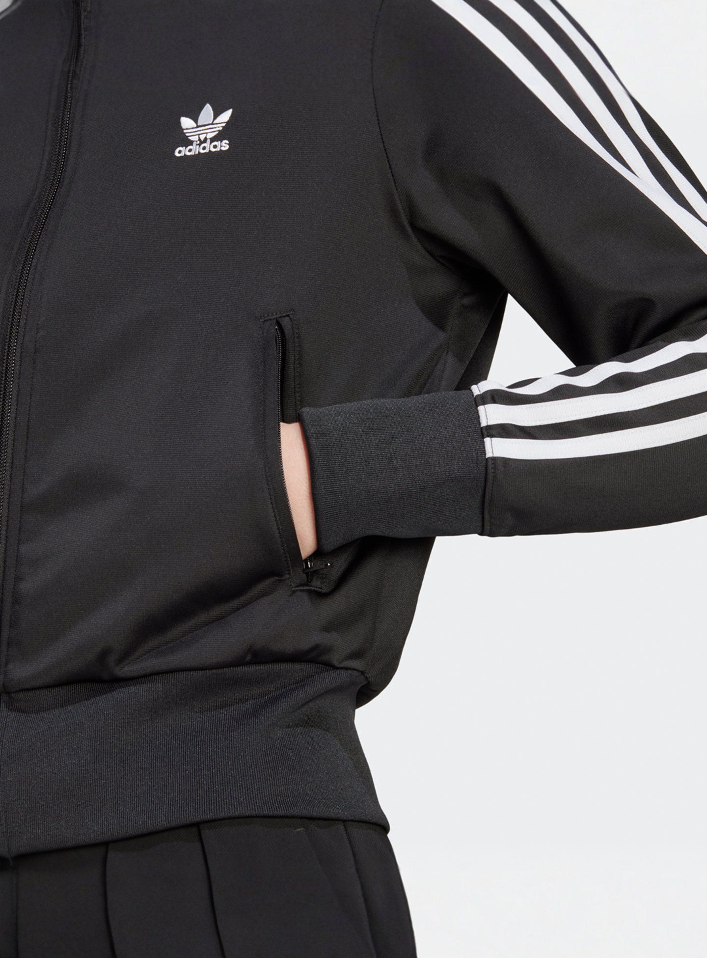 adidas Originals, adicolor Firebird Track Jacket, black, Image 4 of 5
