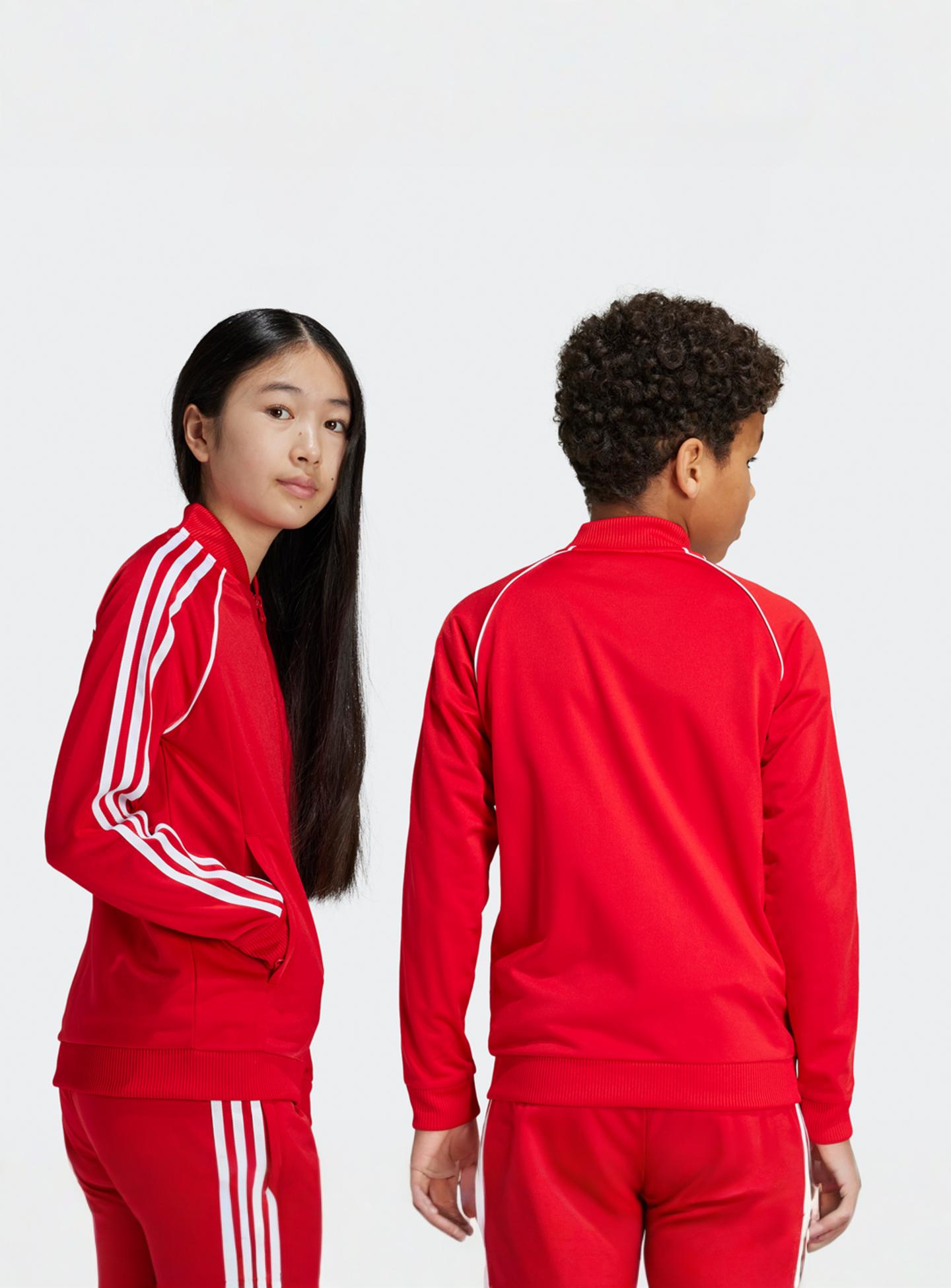 adidas Originals, Superstar Track Jacket, red, Image 2 of 5