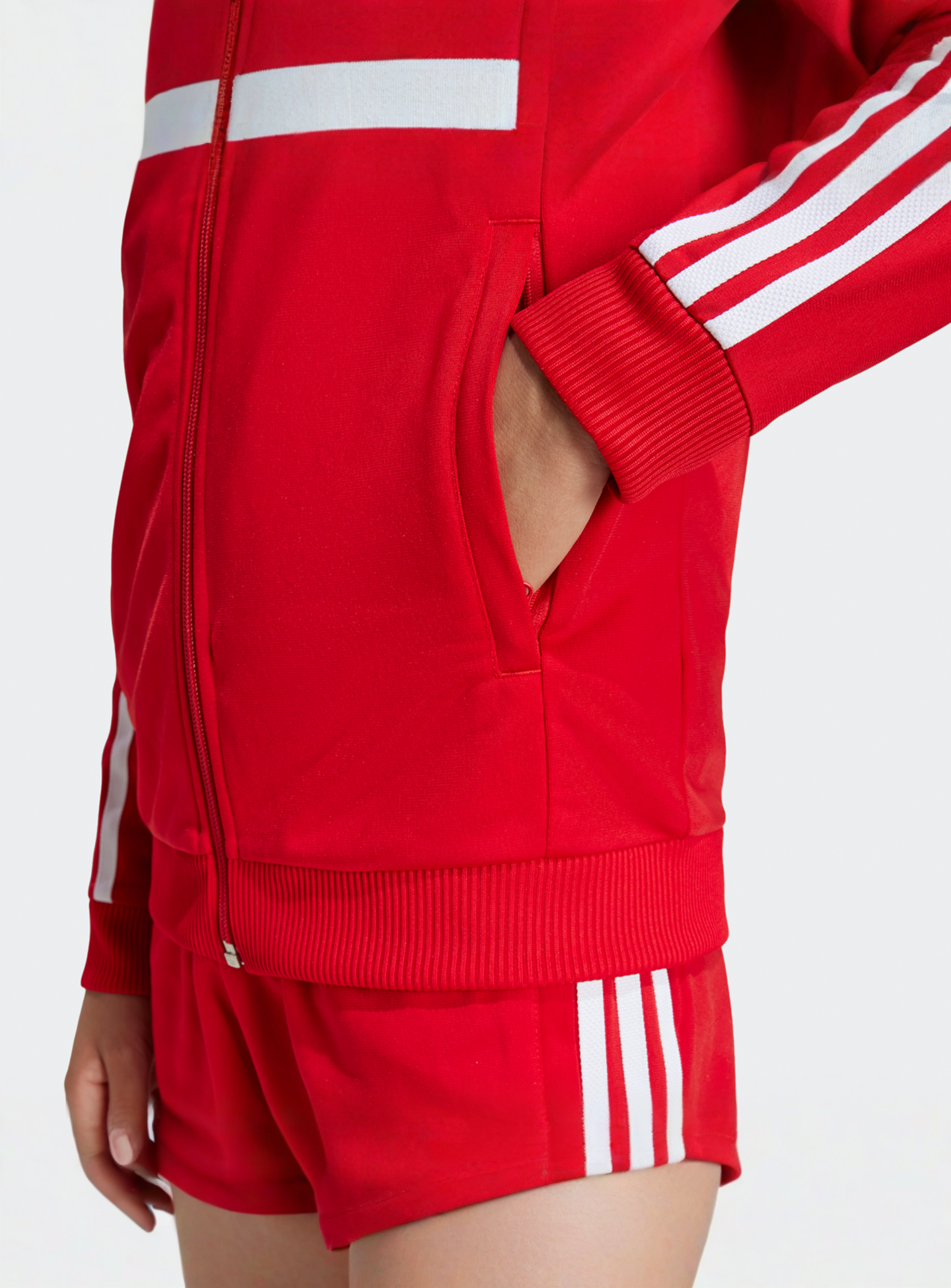 adidas Originals, Superstar Track Jacket, red, Image 4 of 5