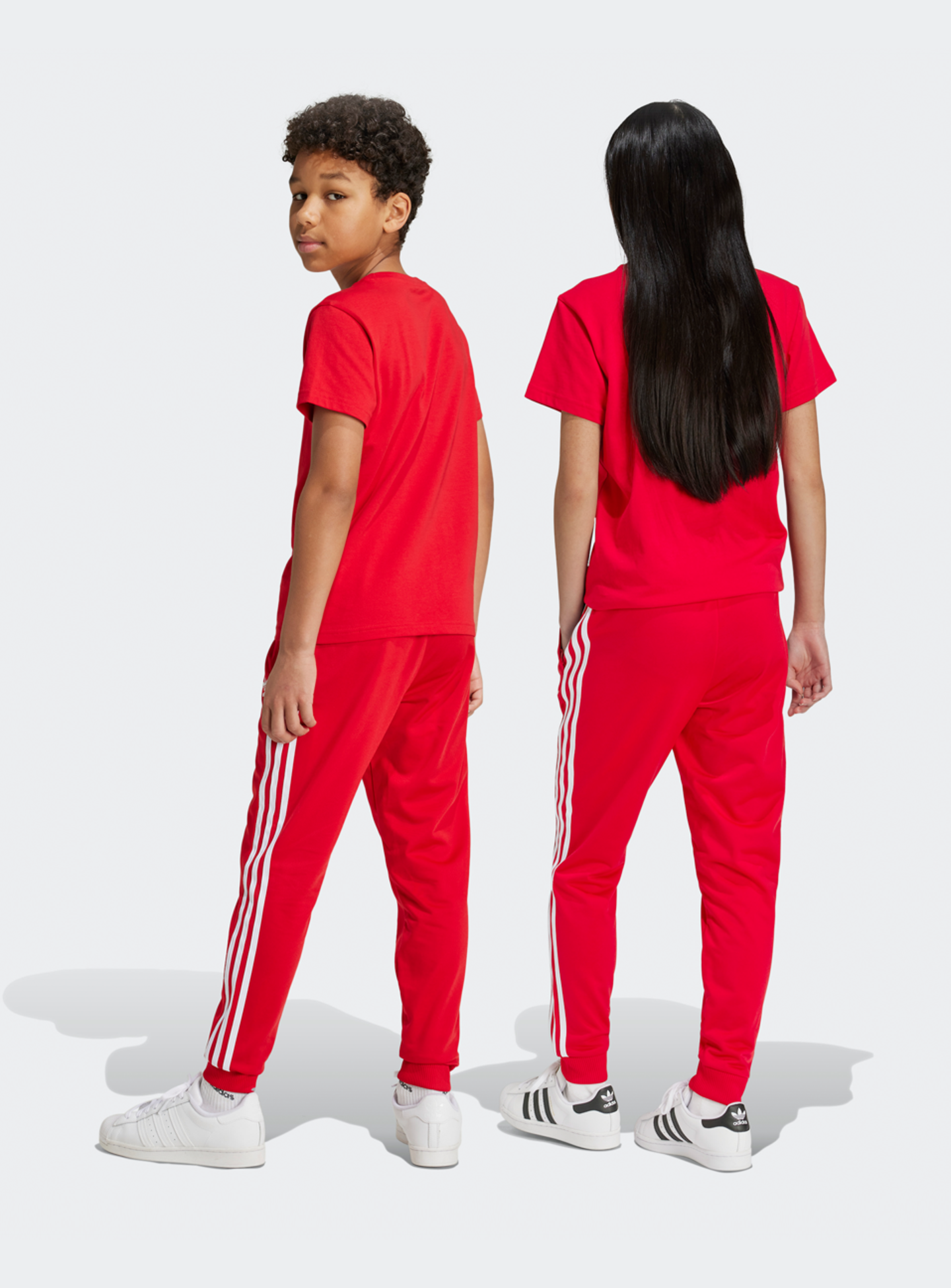 adidas Originals, Superstar Track Pants, red, Image 3 of 4
