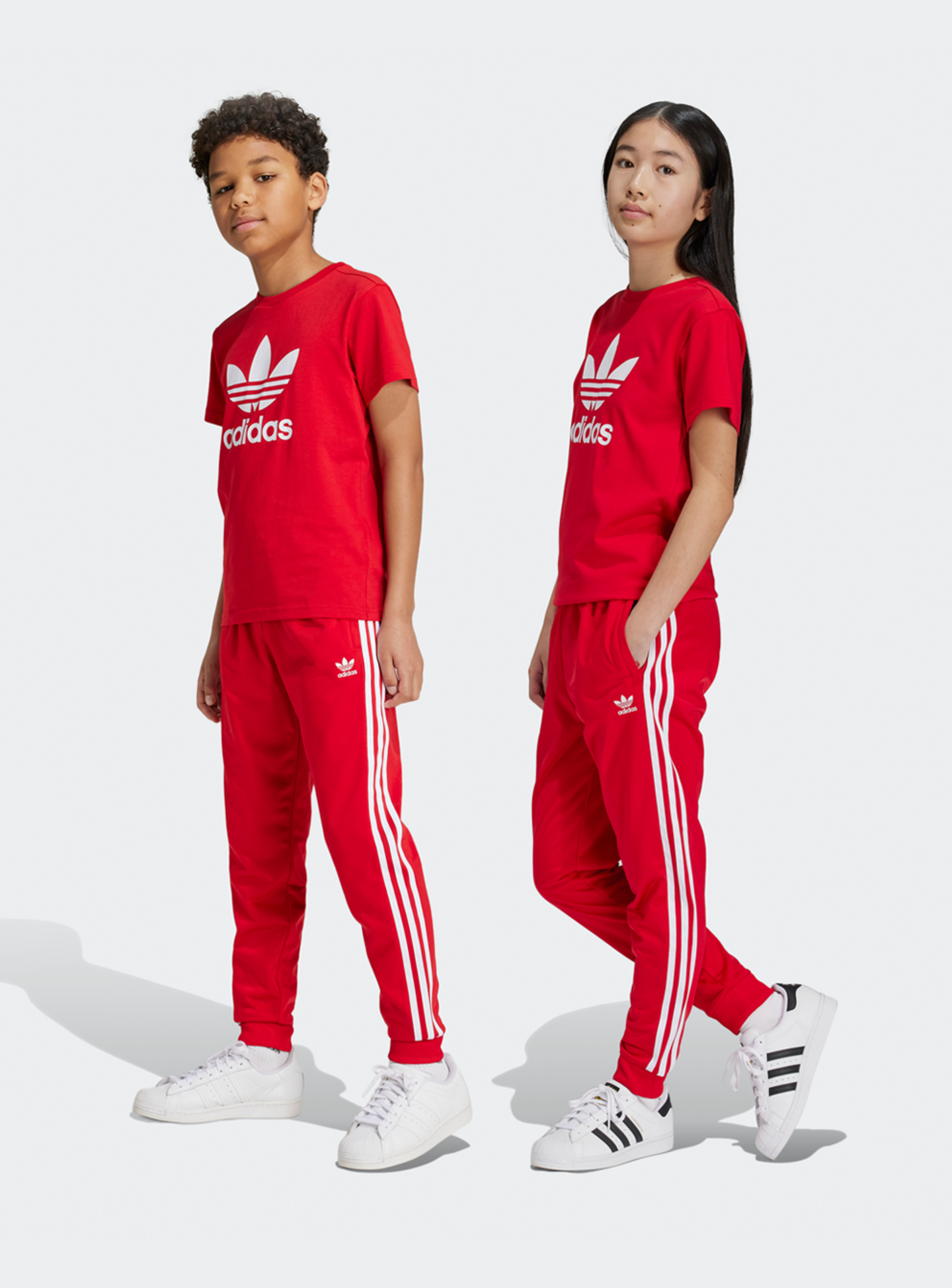 adidas Originals, Superstar Track Pants, red, Image 4 of 4