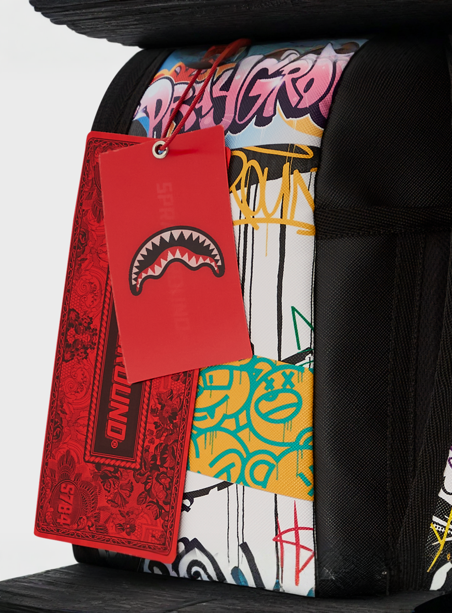 SPRAYGROUND, Tagged Up HMNI 14. Anniversary Bag, multi-colour, Image 4 of 4