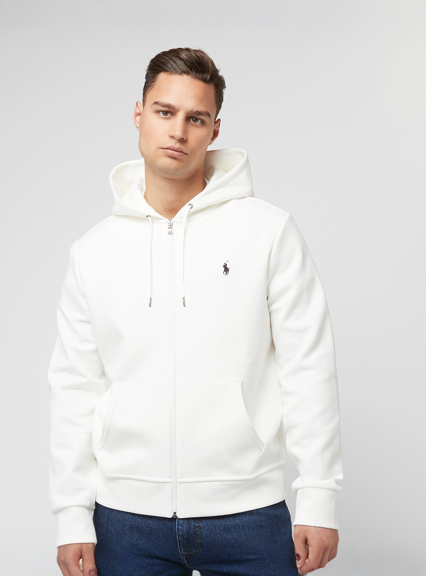 Polo Ralph Lauren, Long Sleeve Sweatshirt, white, Image 1 of 4