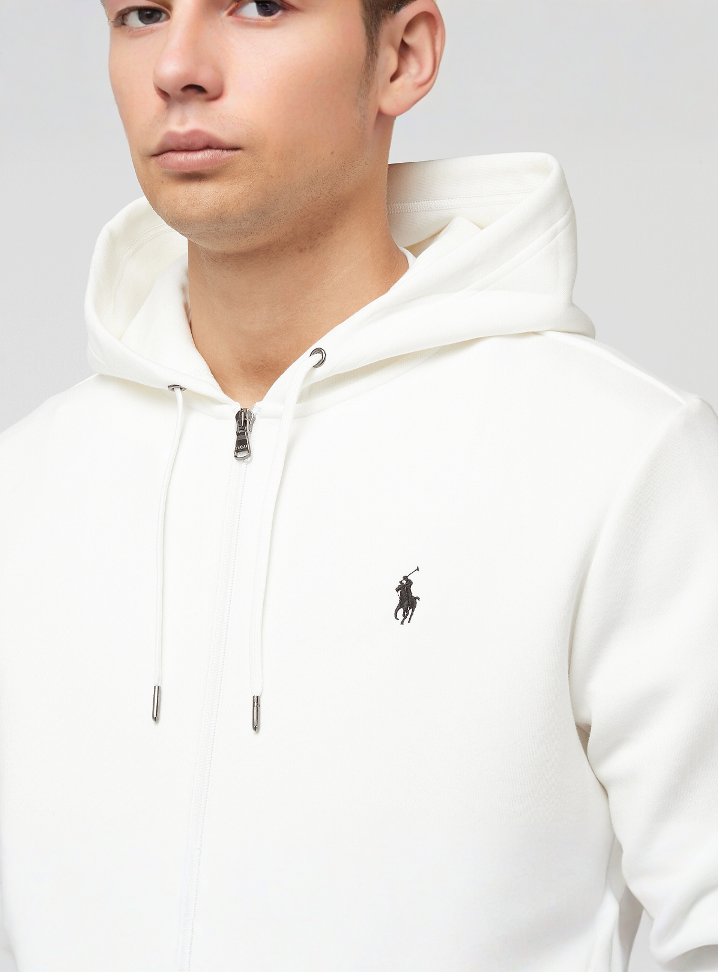 Polo Ralph Lauren, Long Sleeve Sweatshirt, white, Image 3 of 4