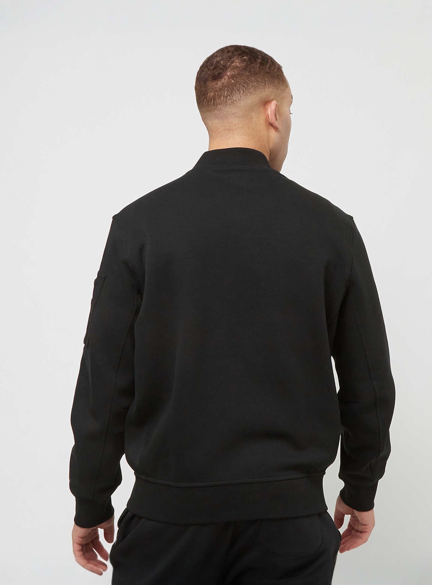 Polo Ralph Lauren, Double-Knit Bomber Jacket, black, Image 2 of 5