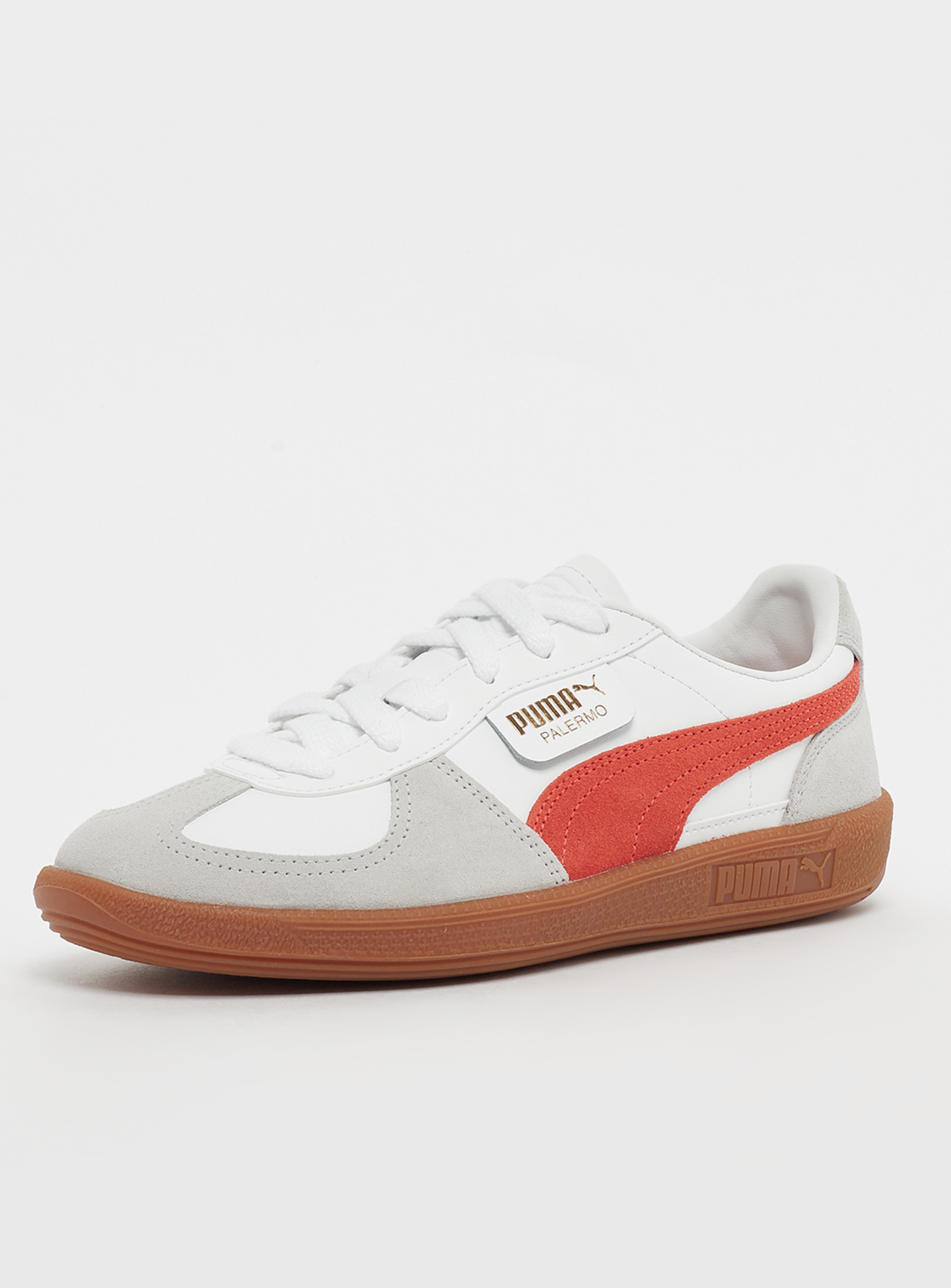 PUMA, Palermo Lth Jr (GS), white, Image 2 of 5