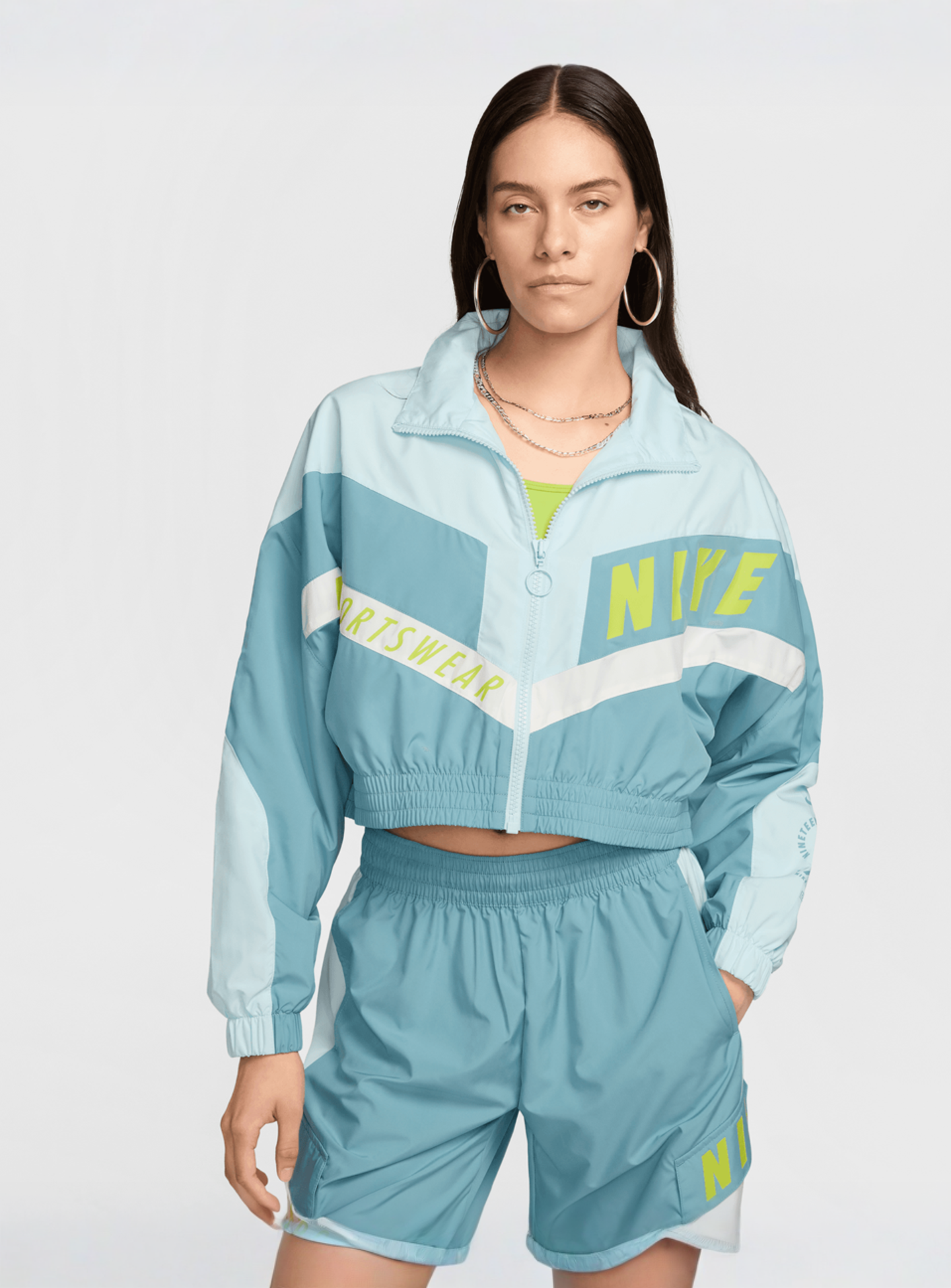 Nike, Sportswear Woven Jacket, blue, Image 1 of 8