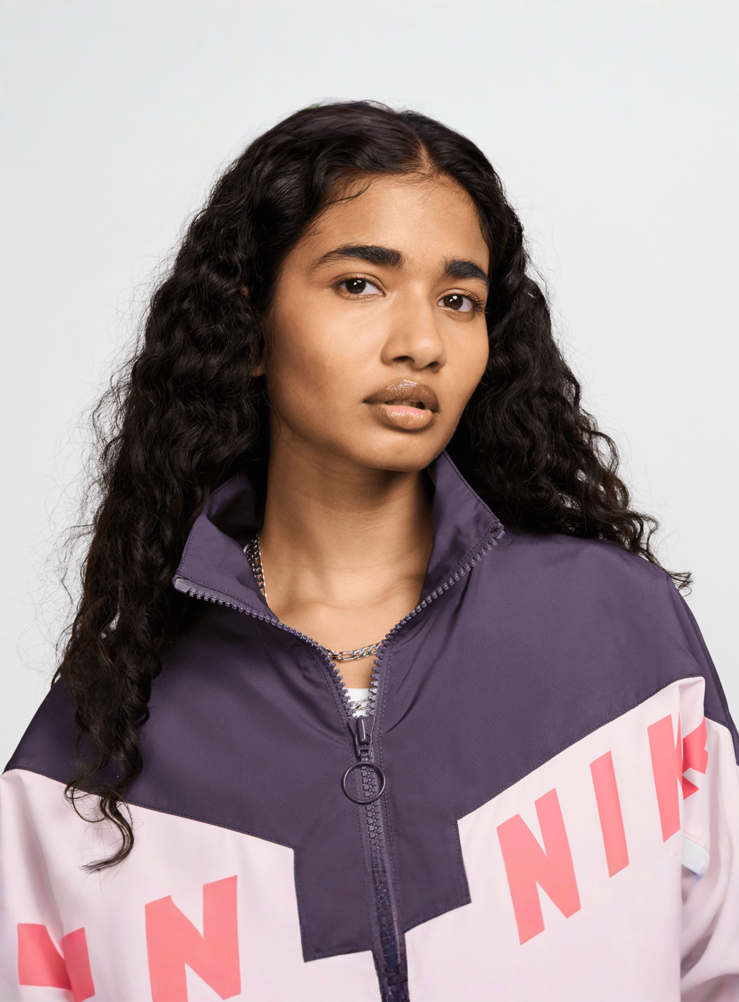 Nike, Sportswear Woven Jacket, purple, Image 3 of 8