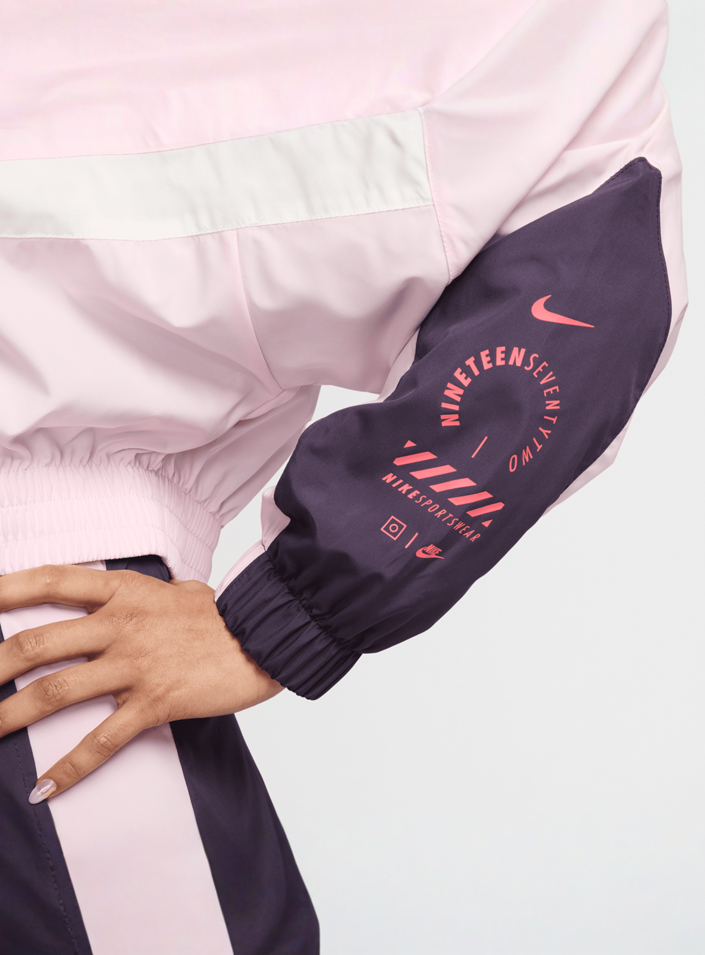Nike, Sportswear Woven Jacket, purple, Image 5 of 8