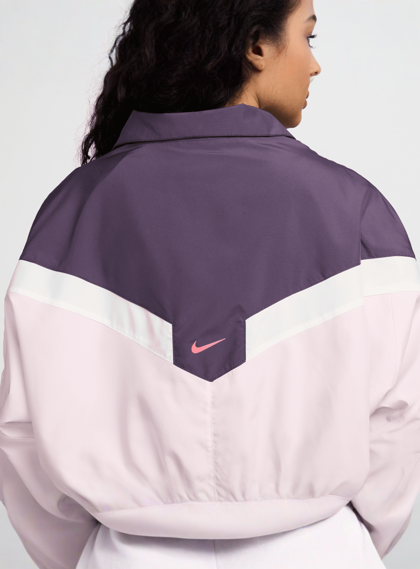 Nike, Sportswear Woven Jacket, purple, Image 7 of 8