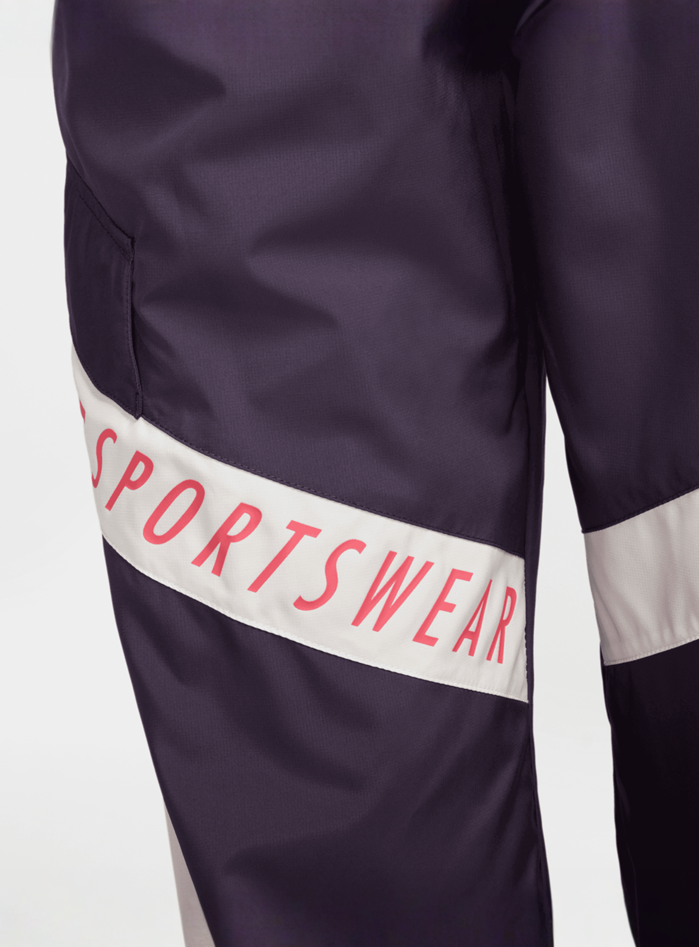 Nike, Sportswear High-Waisted Pants, purple, Image 6 of 8