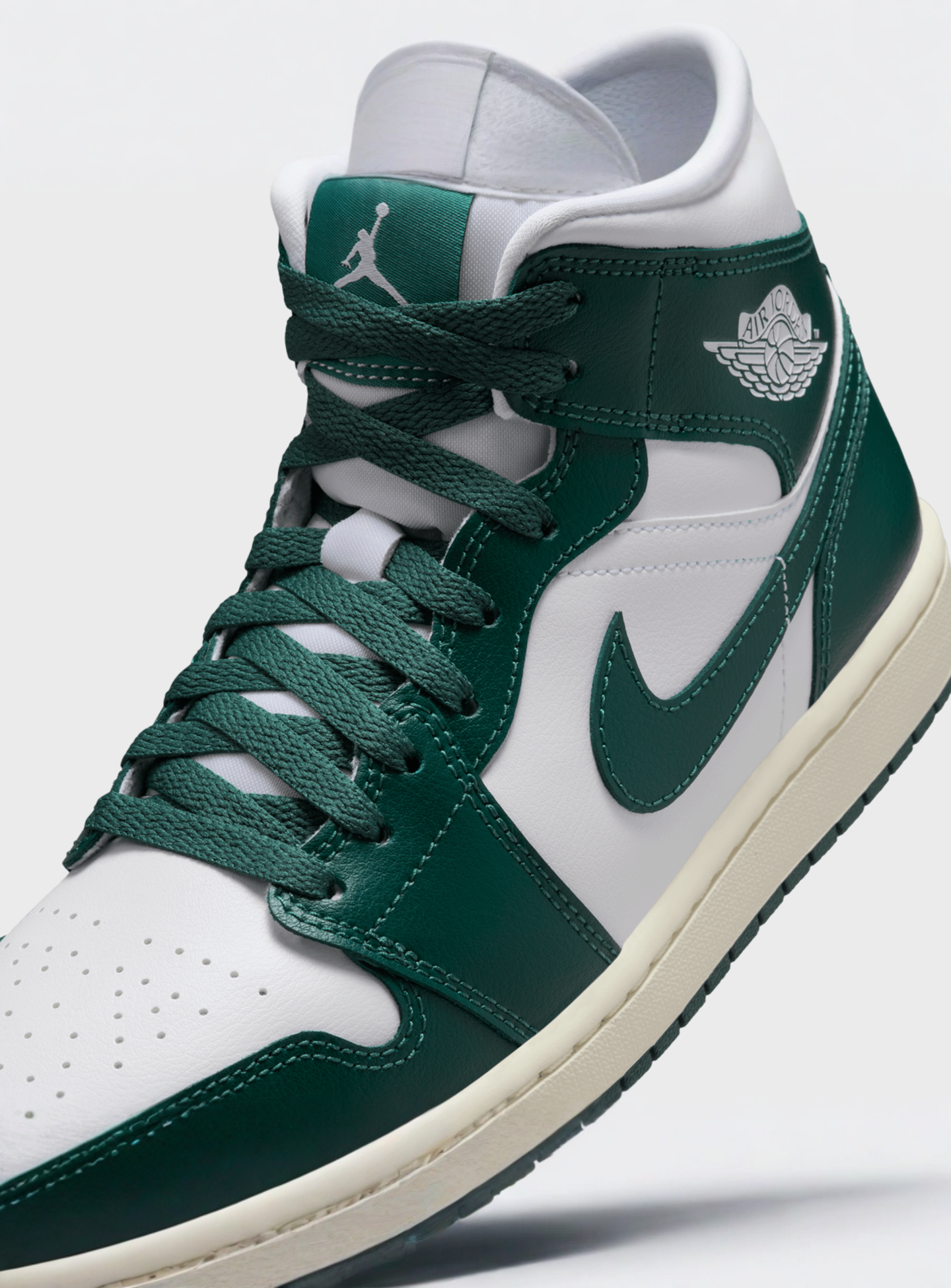 Jordan, Air Jordan 1 Mid, green, Image 7 of 8