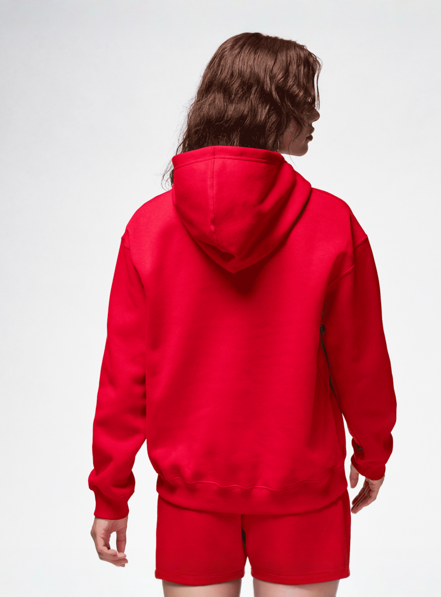 Jordan, Brooklyn Fleece Pullover 24, red, Image 2 of 7